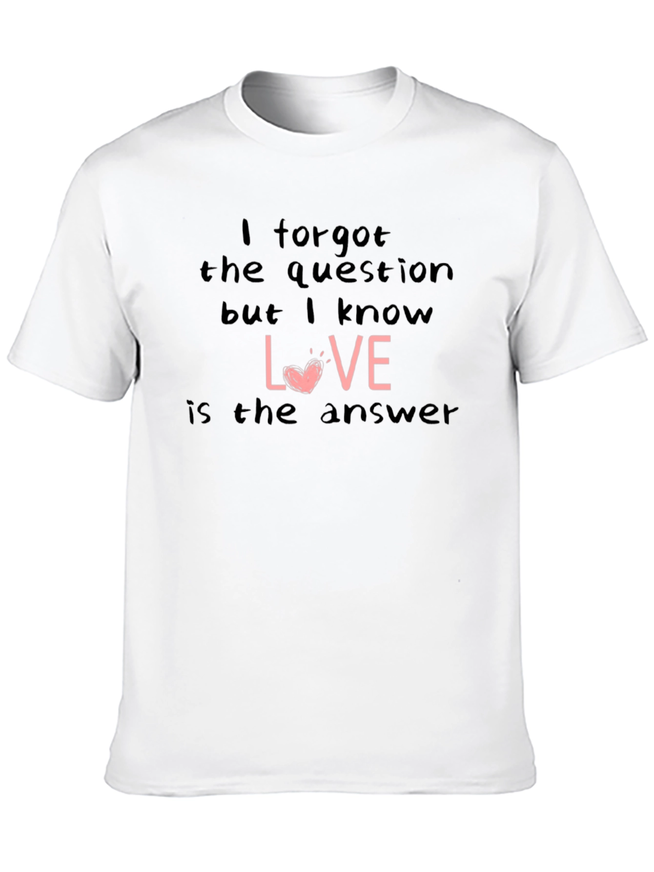 Black Love is the Answer Graphic T-Shirt view 10