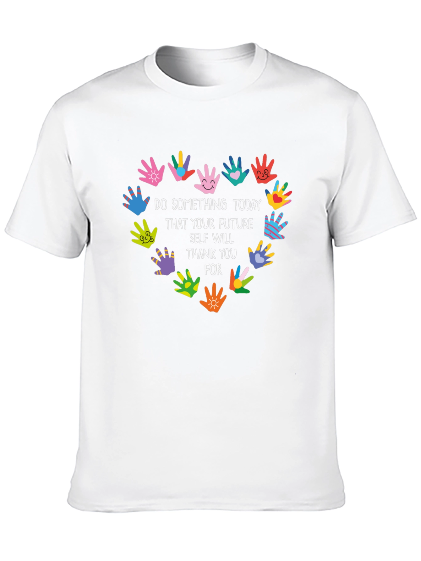 Black Future Self Thank You T-Shirt view 10