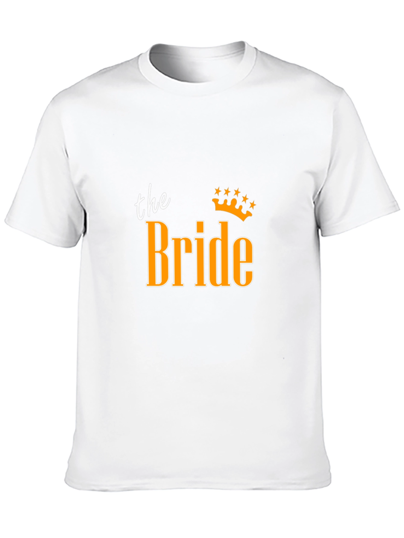 Black The Bride T-Shirt - Wedding Day Apparel view 10