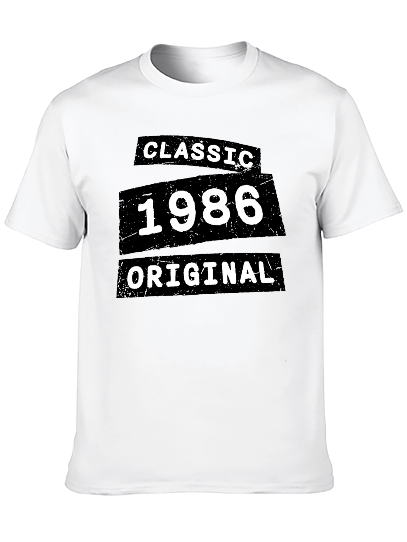 Black Classic 1986 Original Black T-Shirt view 10