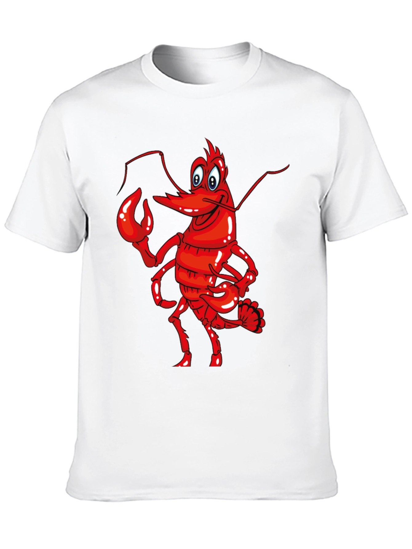 Black Funny Lobster Graphic Tee - Soft Cotton Blend Shirt view 10