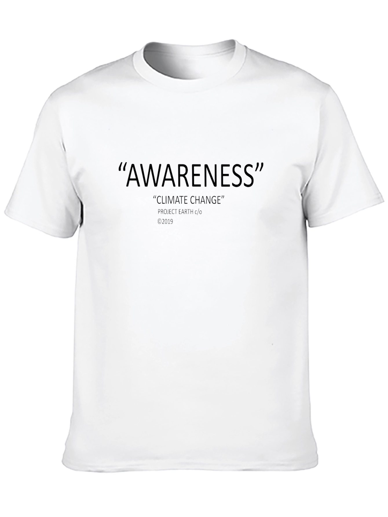 Black Climate Change Awareness T-Shirt - Project Earth view 10