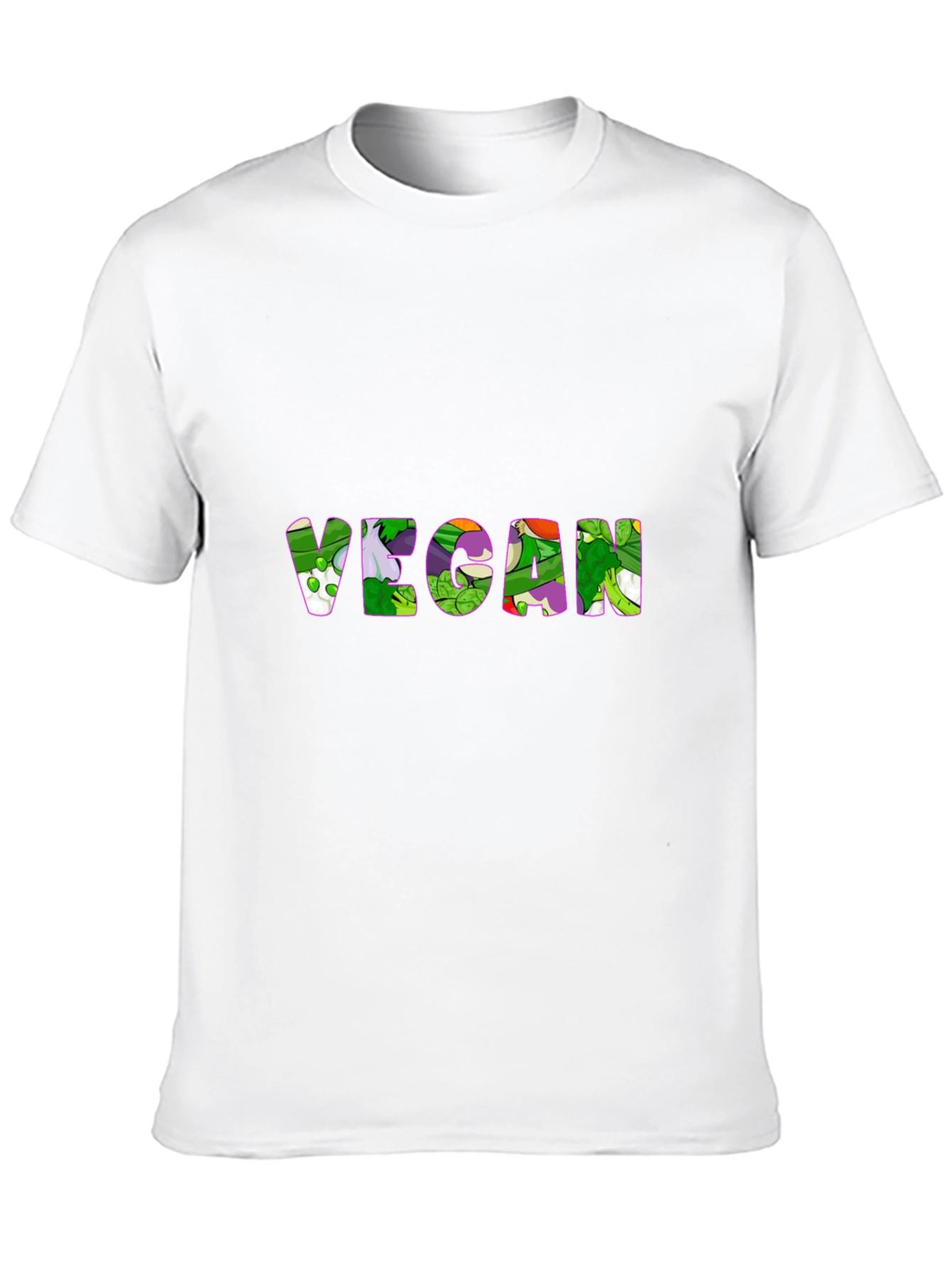 Black Vegan T-Shirt - Plant Based Lifestyle Tee view 10