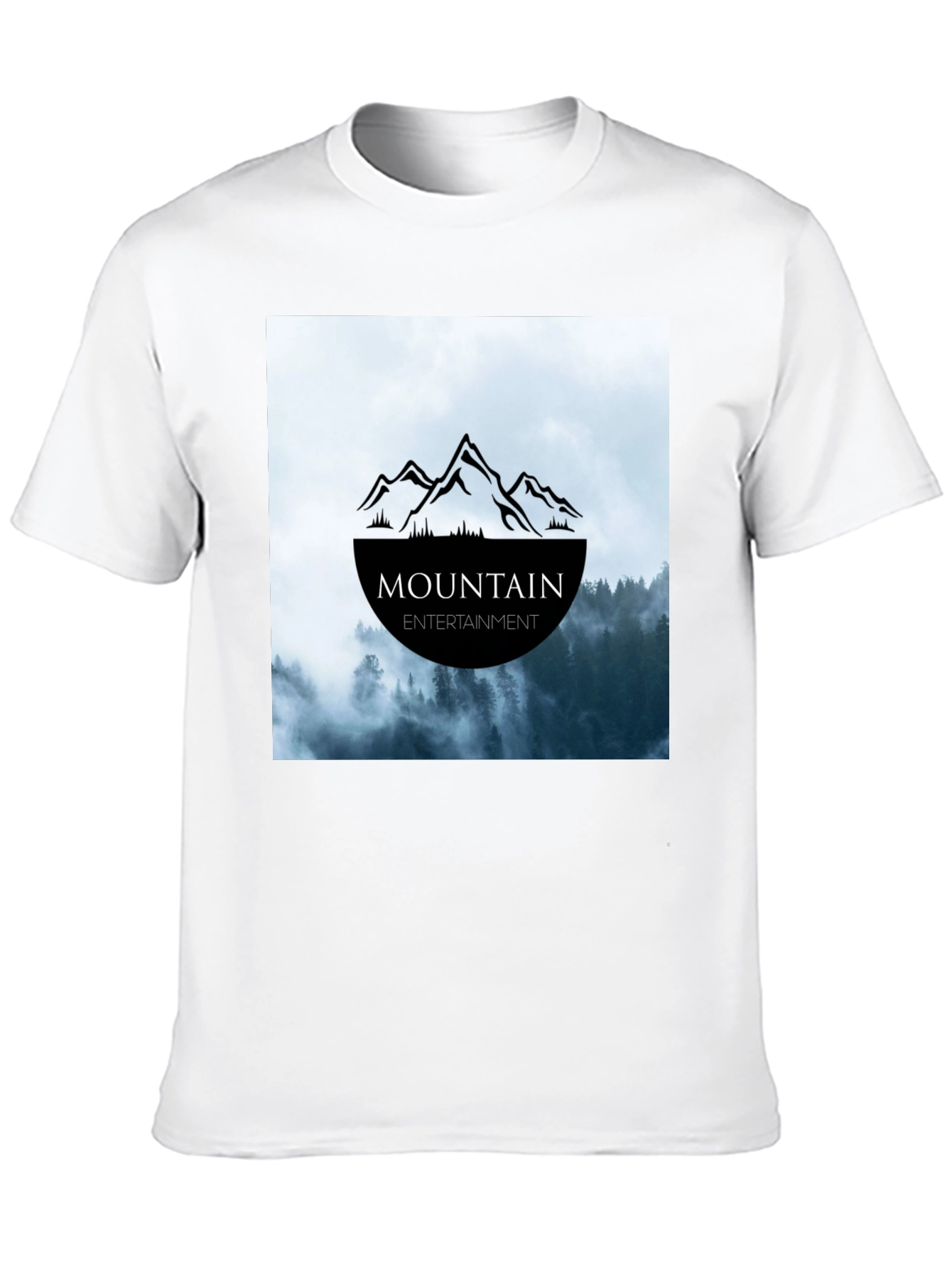 Black Mountain Entertainment Graphic T-Shirt - Classic Black Tee view 10