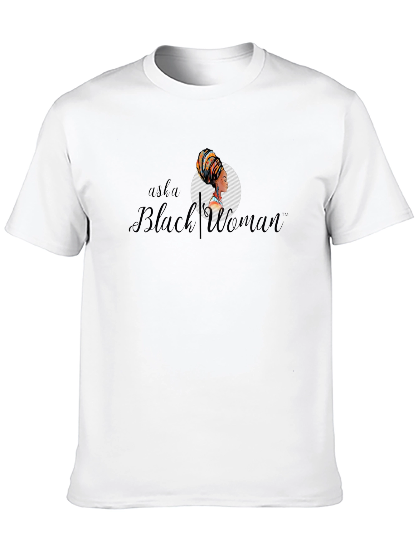 Asha Black Woman T-Shirt - 10