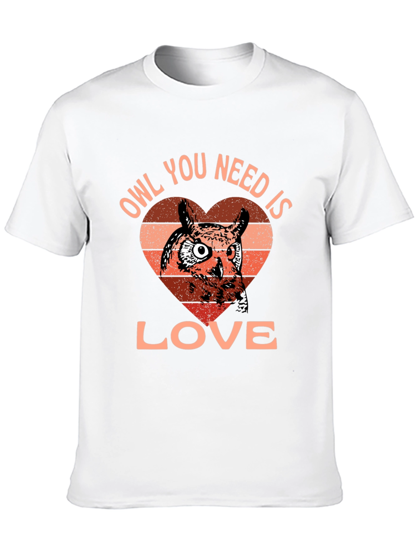 Black Owl You Need Is Love T-Shirt - Cute Bird Lover Tee view 10