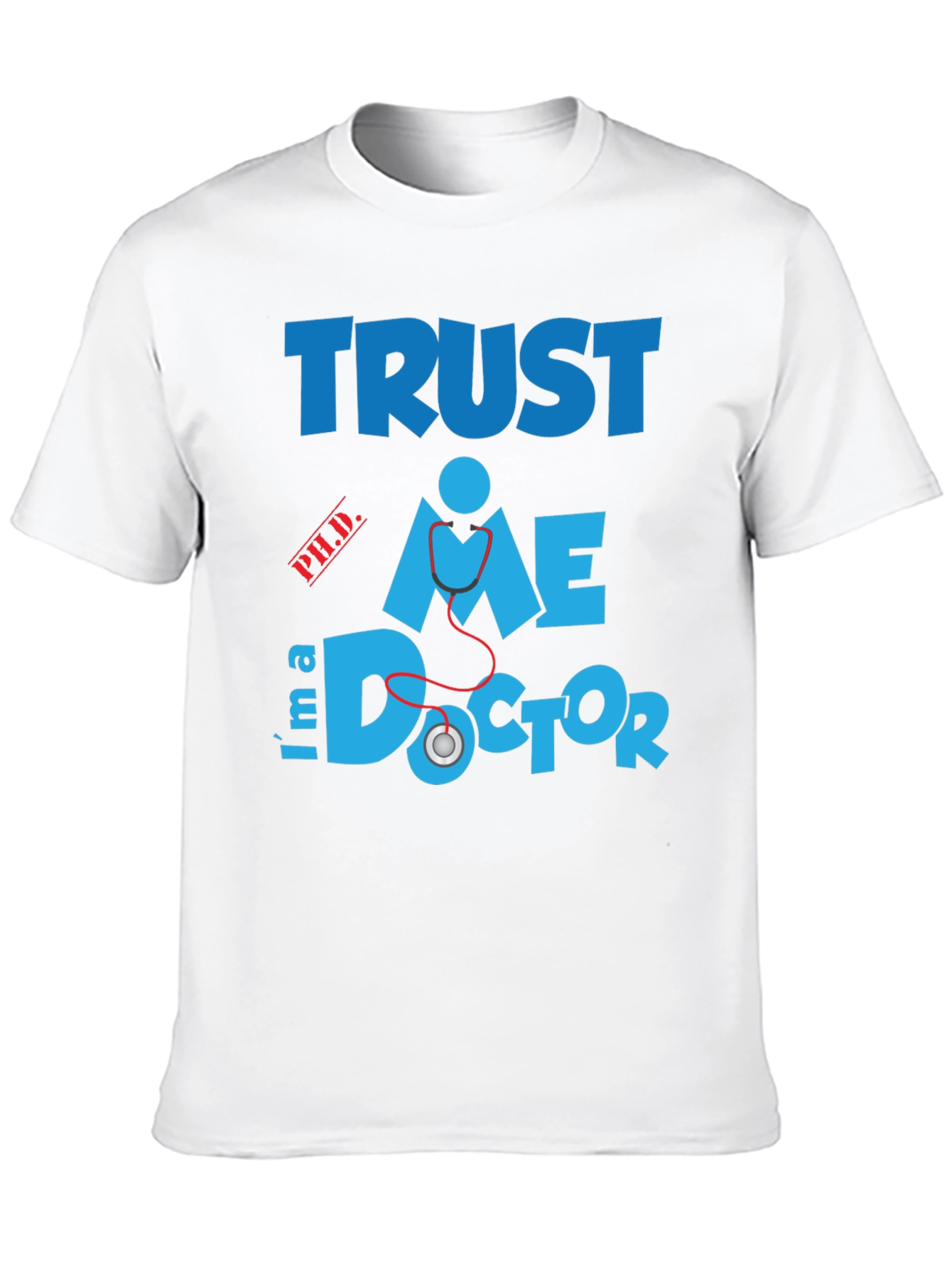 Black Trust Me Doctor T-Shirt view 10