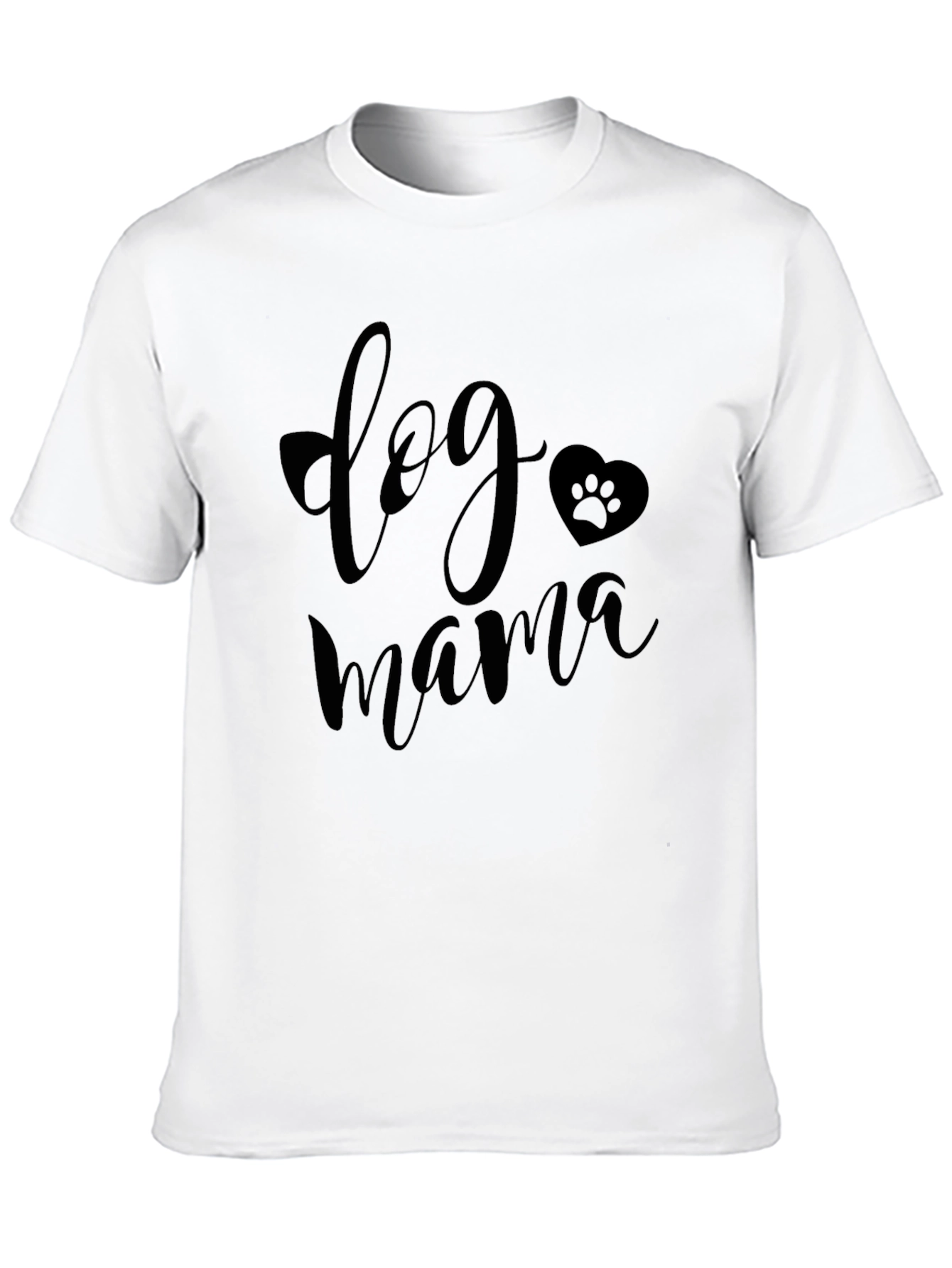 Black Dog Mama T-Shirt - Stylish Pet Lover Apparel view 10