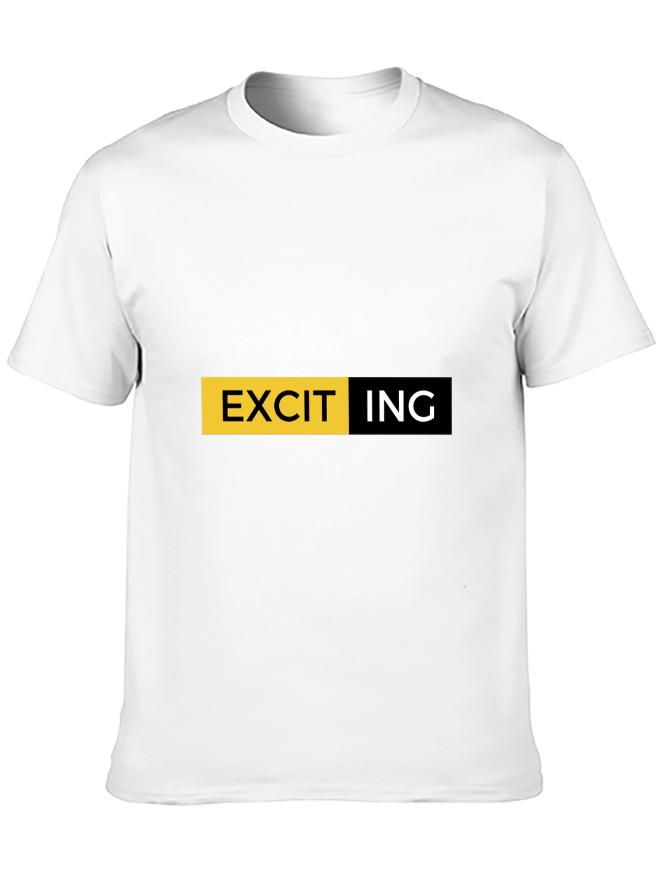 Black Exciting Graphic Print Crew Neck T-Shirt view 10