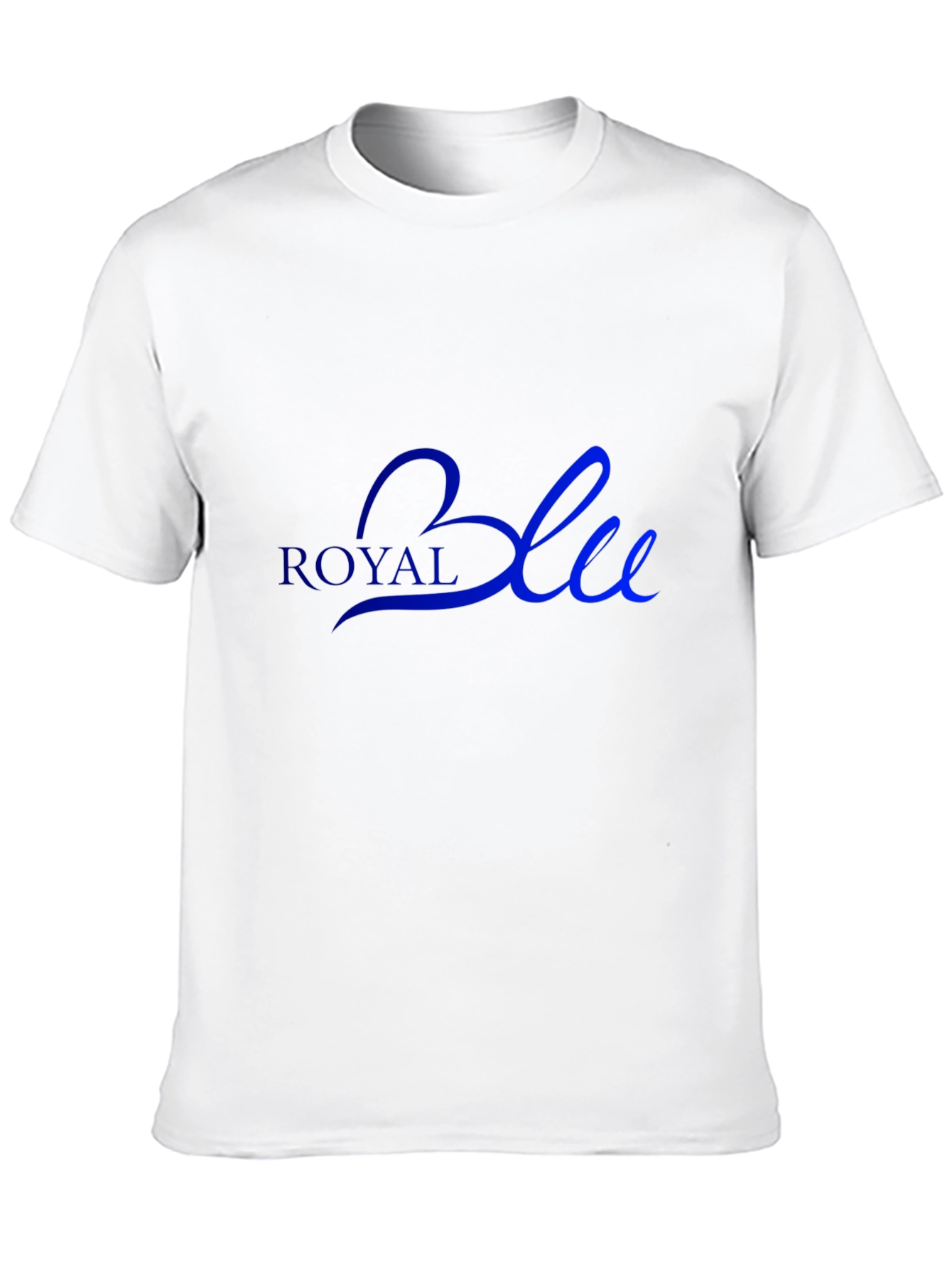 Black Royal Blue Graphic Tee - Stylish Men's T-Shirt view 10