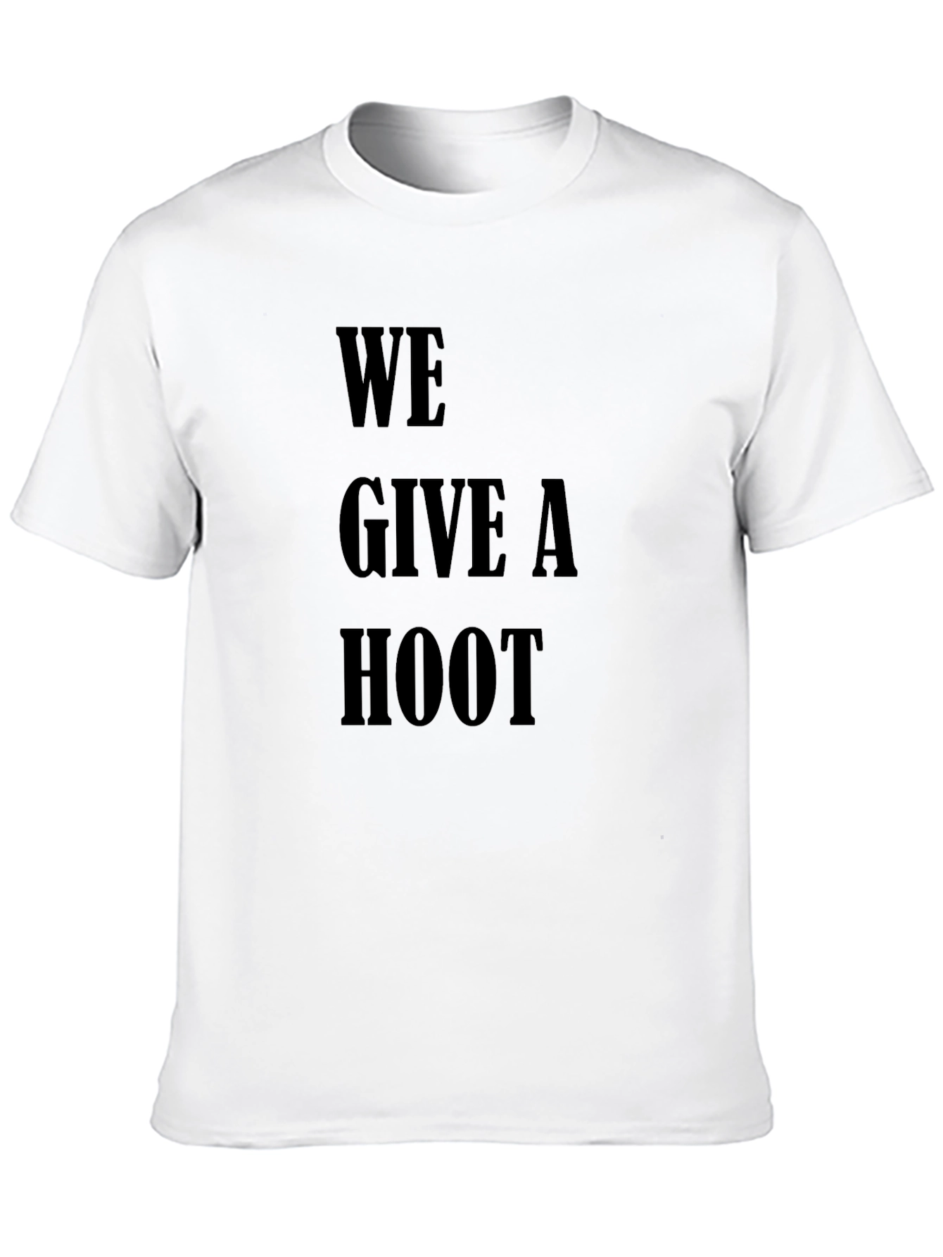 Black We Give A Hoot Graphic T-Shirt - Black view 10