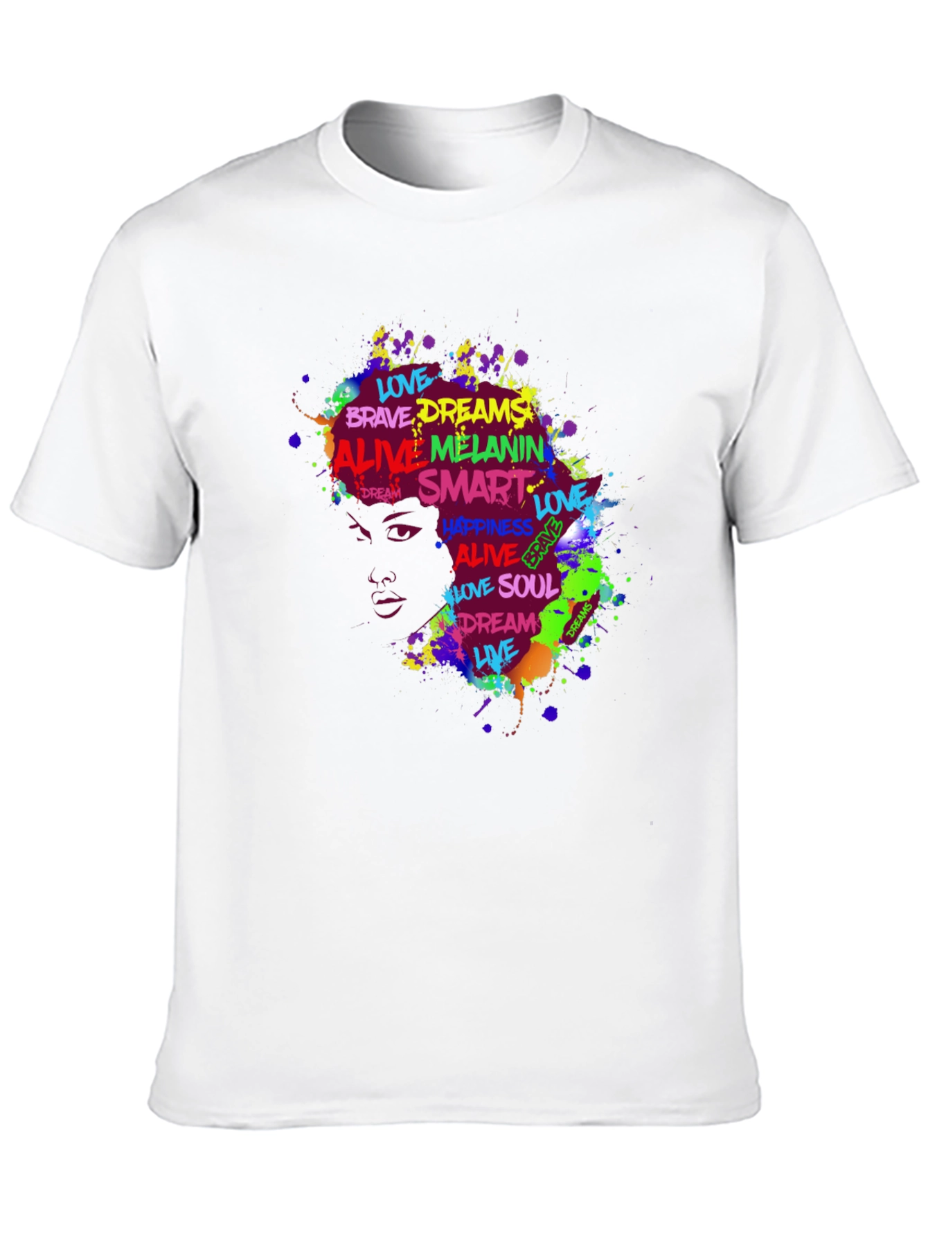 Black Melanin Magic Black T-Shirt - Express Yourself view 10