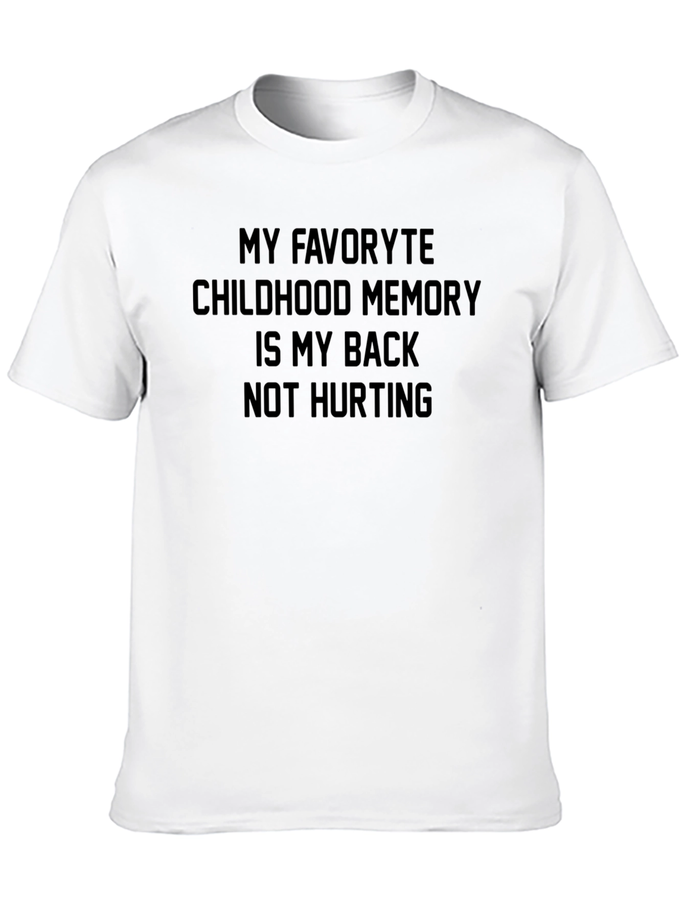 Black Funny Back Pain Adulting T-Shirt view 10