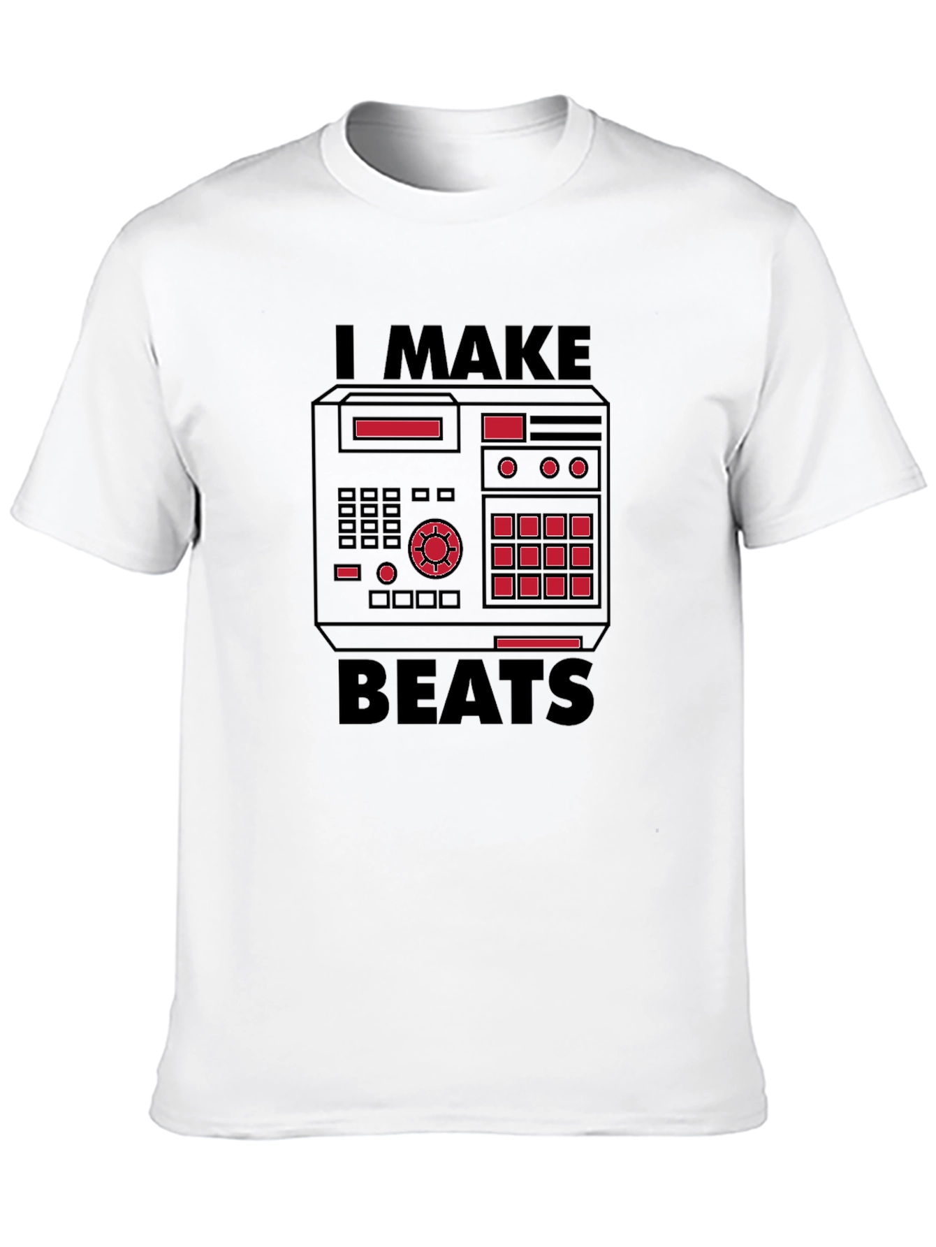 Black I Make Beats Graphic T-Shirt view 10