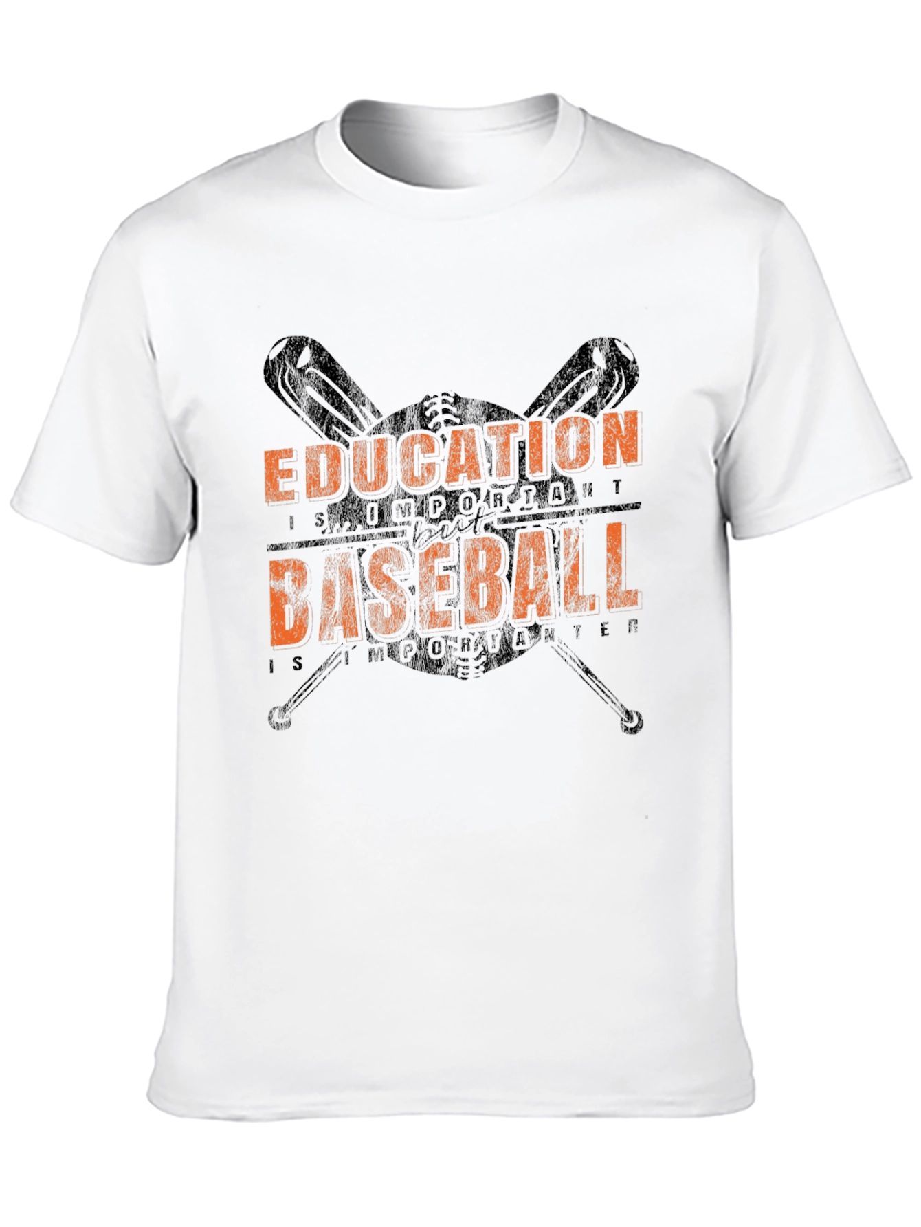 Black Education Baseball Graphic T-Shirt view 10