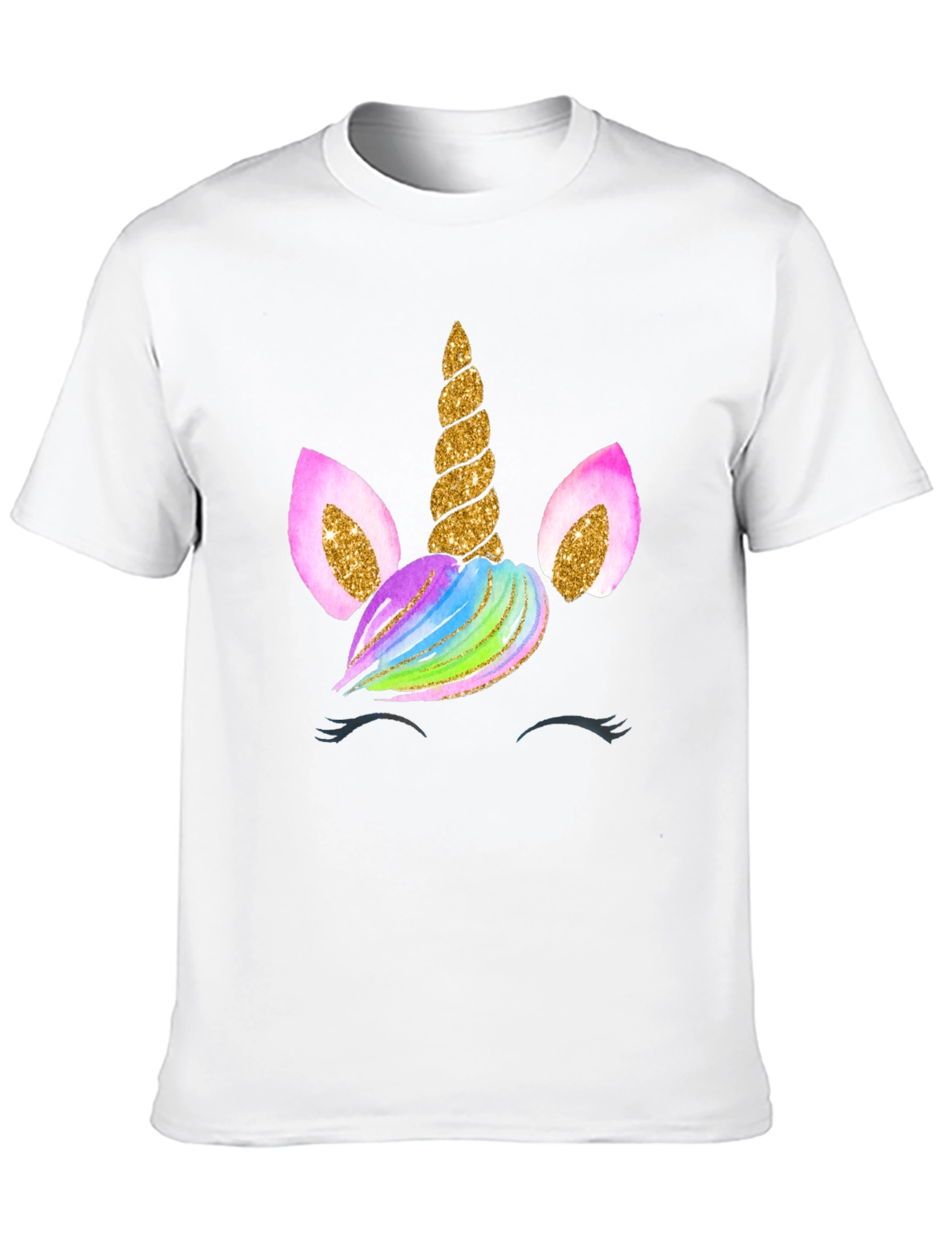 Black Unicorn Graphic Black T-Shirt  view 10