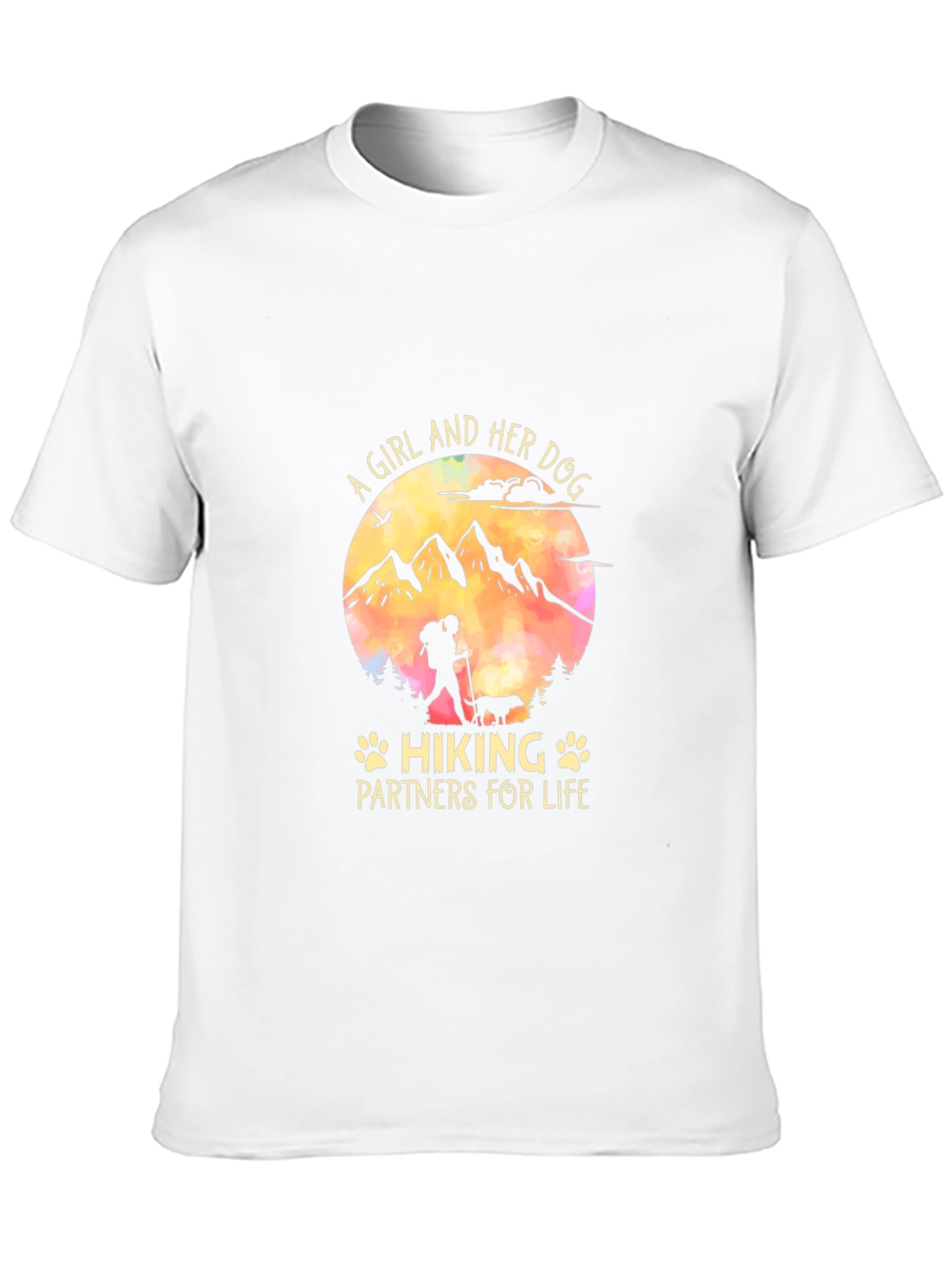 Black Hiking Partners Graphic Tee - Black view 10