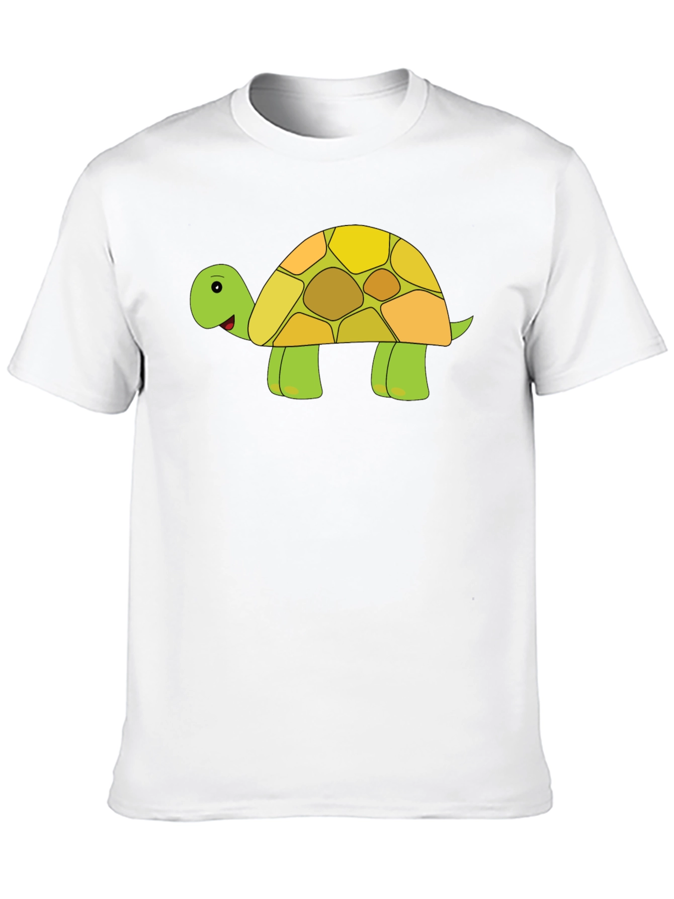 Black Turtle Graphic Tee - Cute Animal T-Shirt view 10