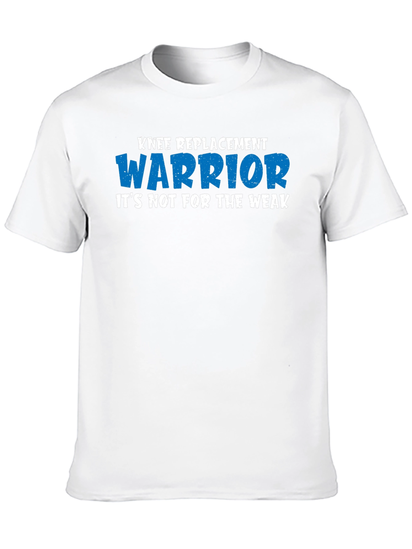 Black Knee Replacement Warrior T-Shirt - Not for the Weak view 10