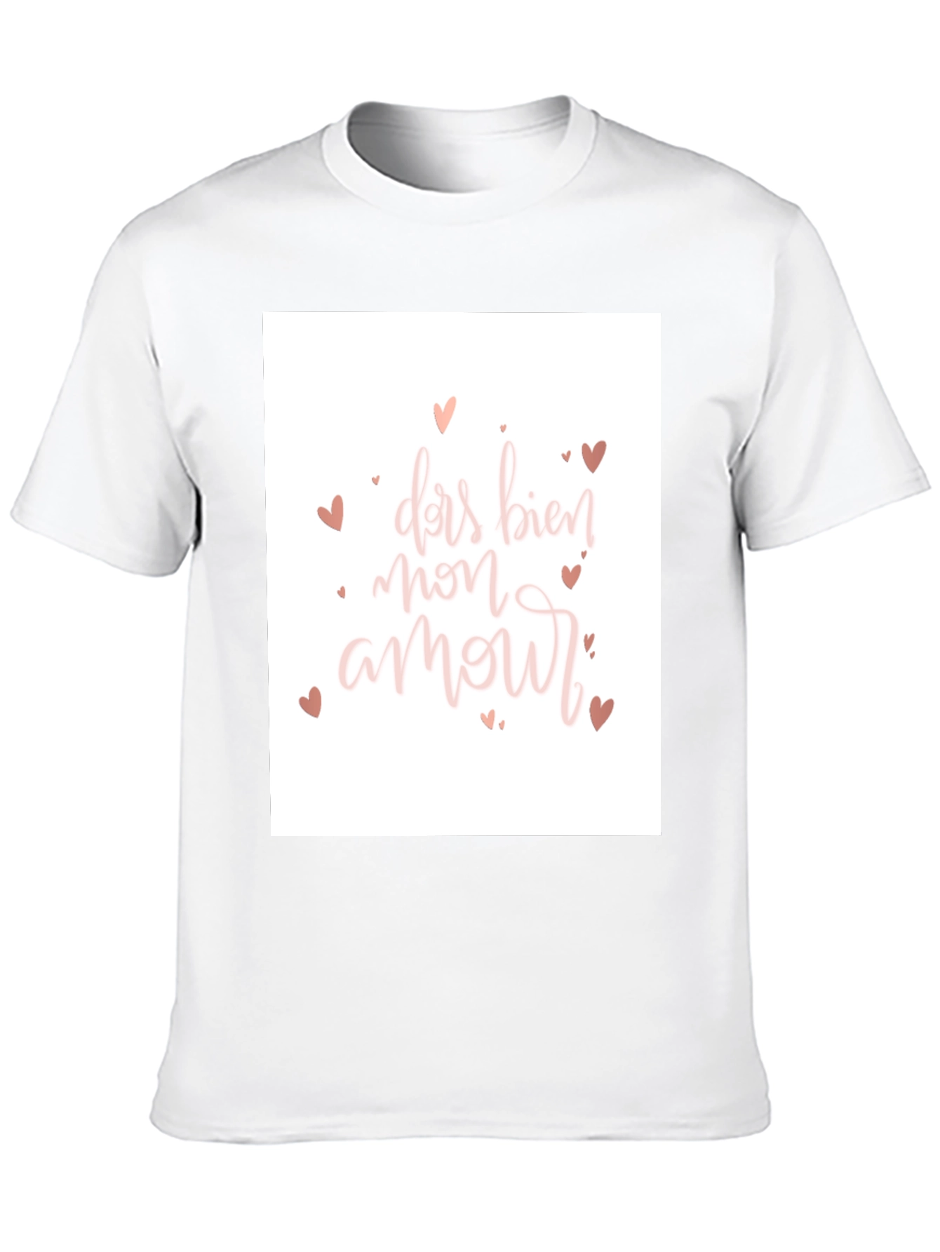Black Dar Bien Mon Amour T-Shirt - Black view 10