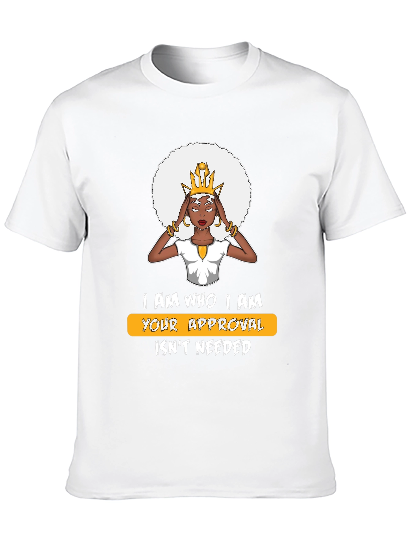 Black Empowered Woman Graphic T-Shirt view 10