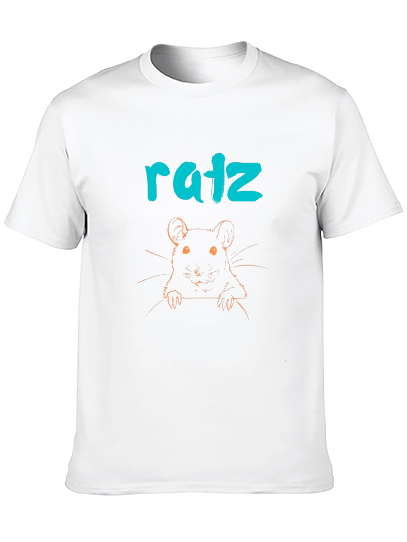 Black Ratz Graphic T-Shirt - Black Crew Neck view 10