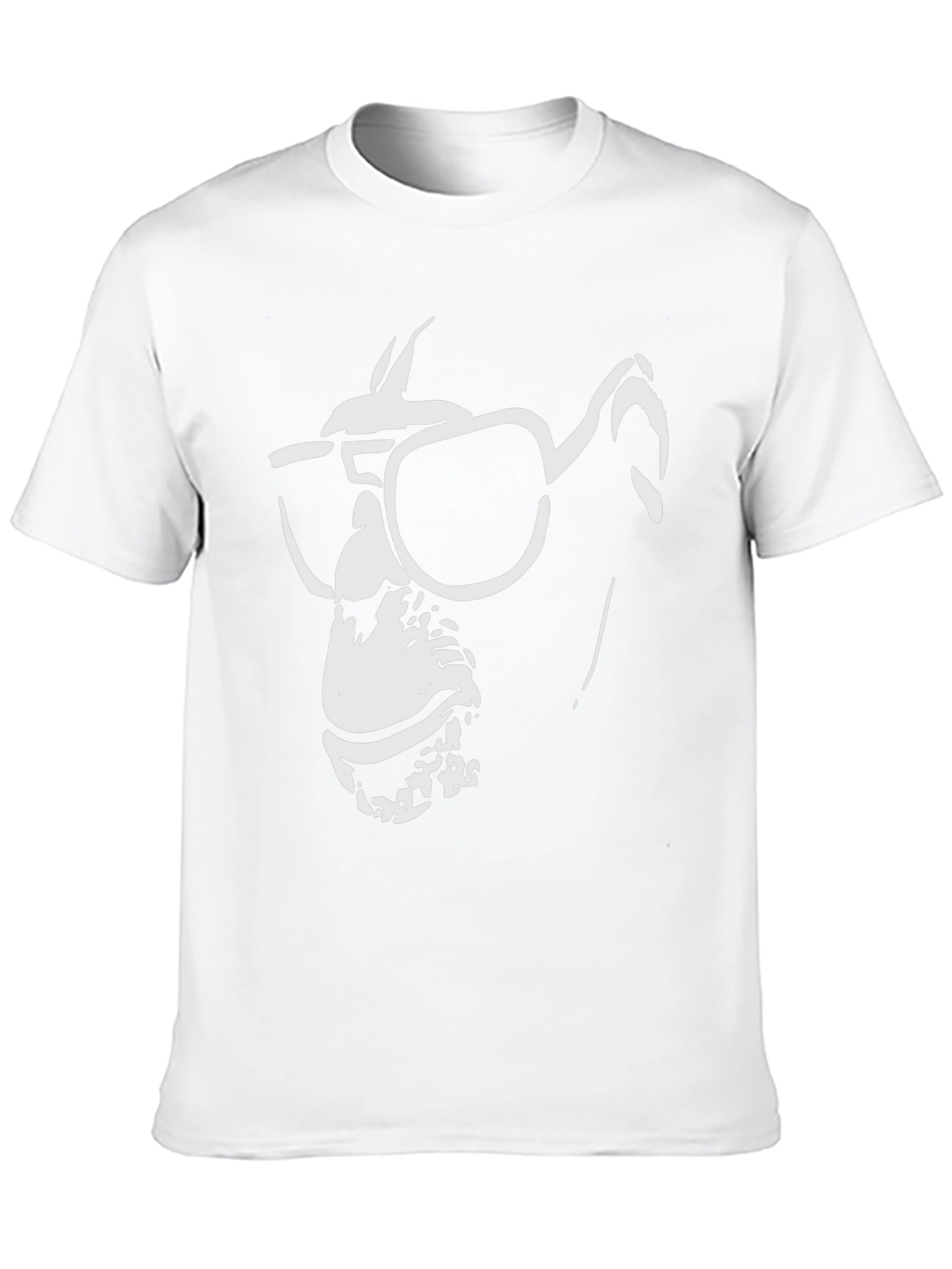 Black Cool Chimp Graphic Tee - Black Cotton T-Shirt view 10