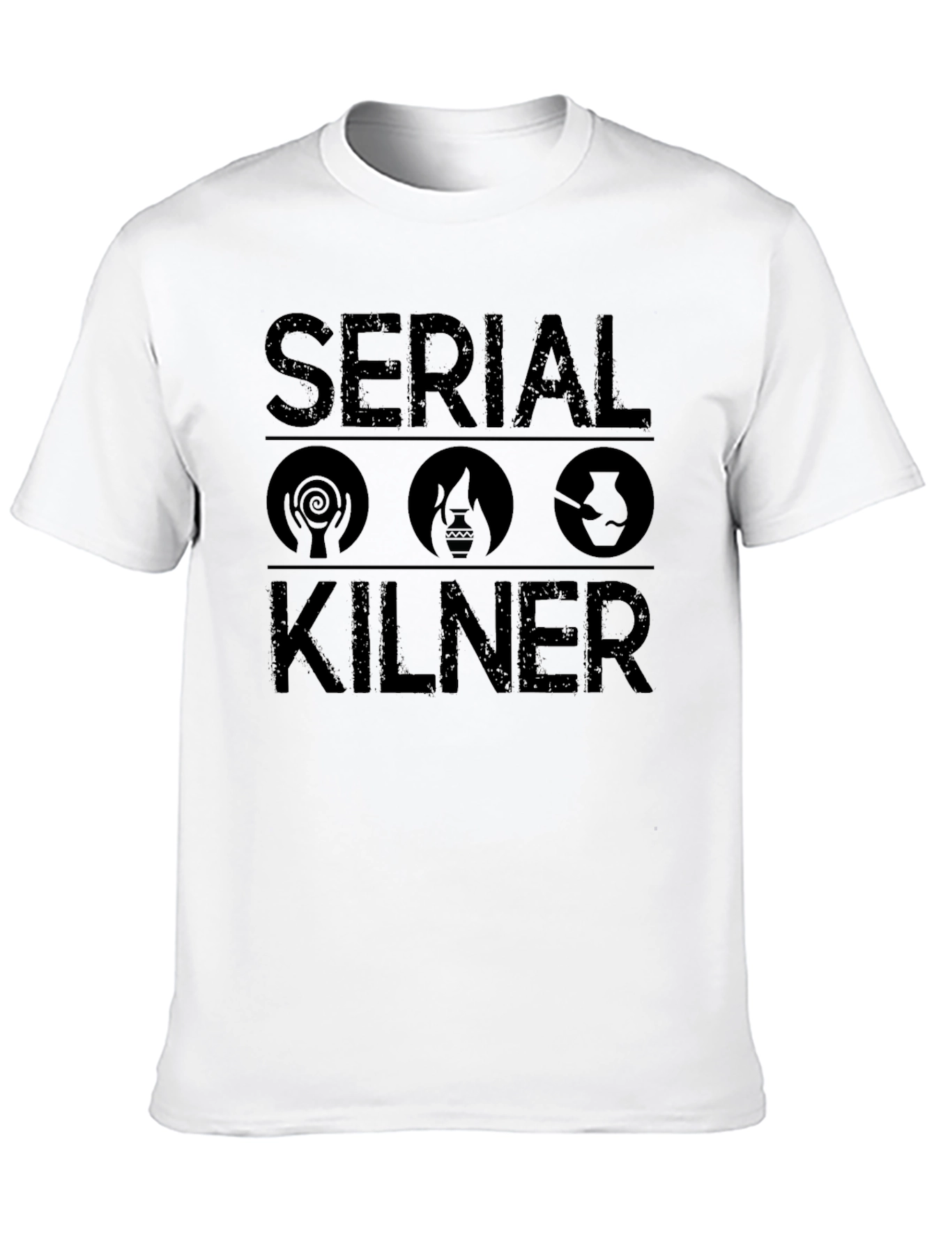 Black Serial Kilner T-Shirt - Pottery Making Gift view 10