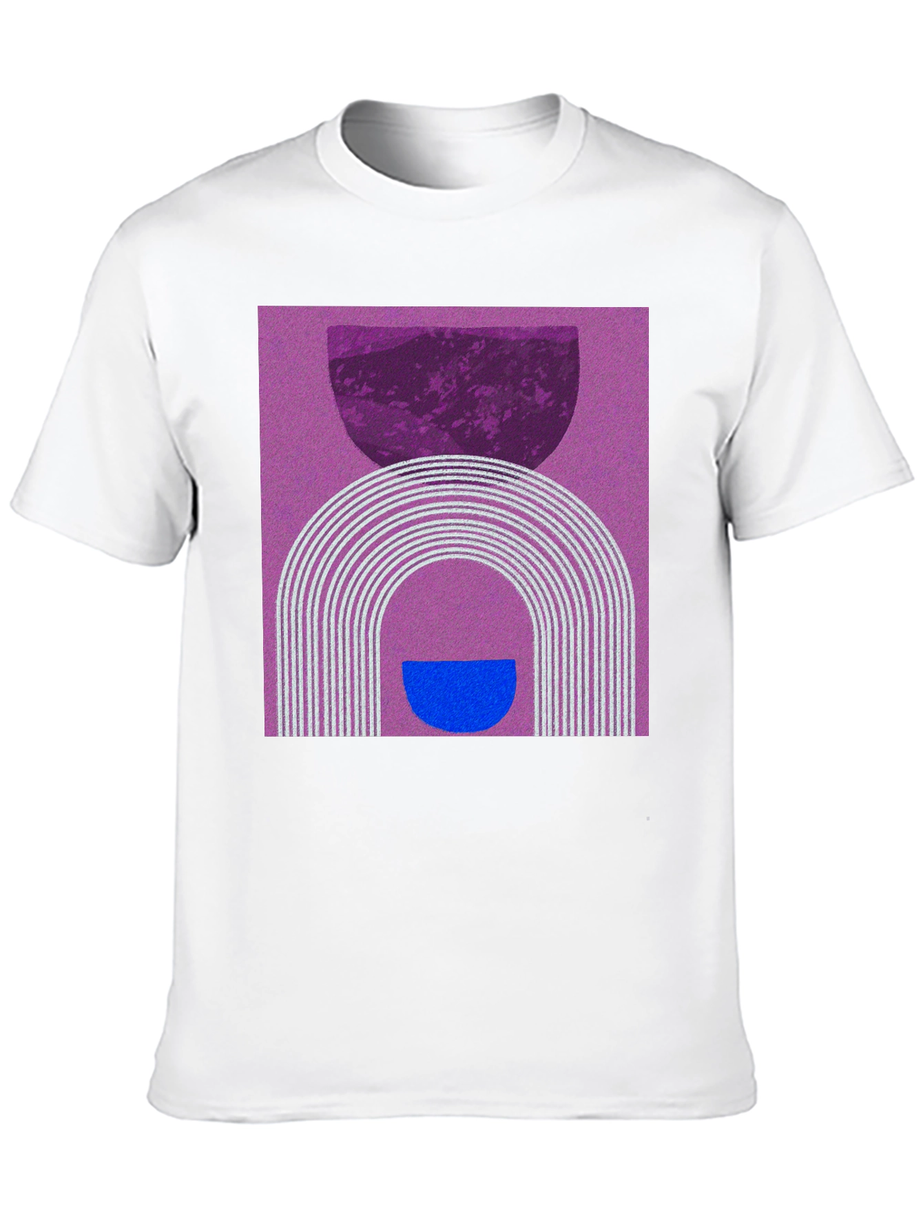 Black Abstract Graphic T-Shirt - Modern Artistic Design view 10