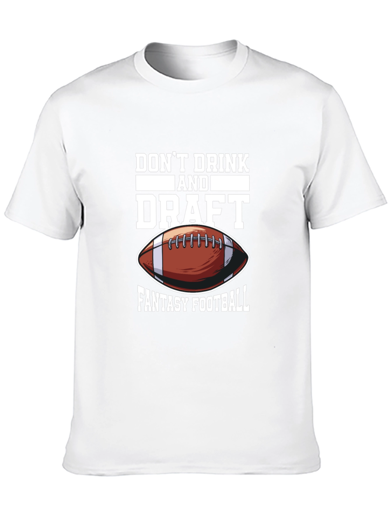 Black Don't Drink & Draft Fantasy Football Graphic Tee view 10