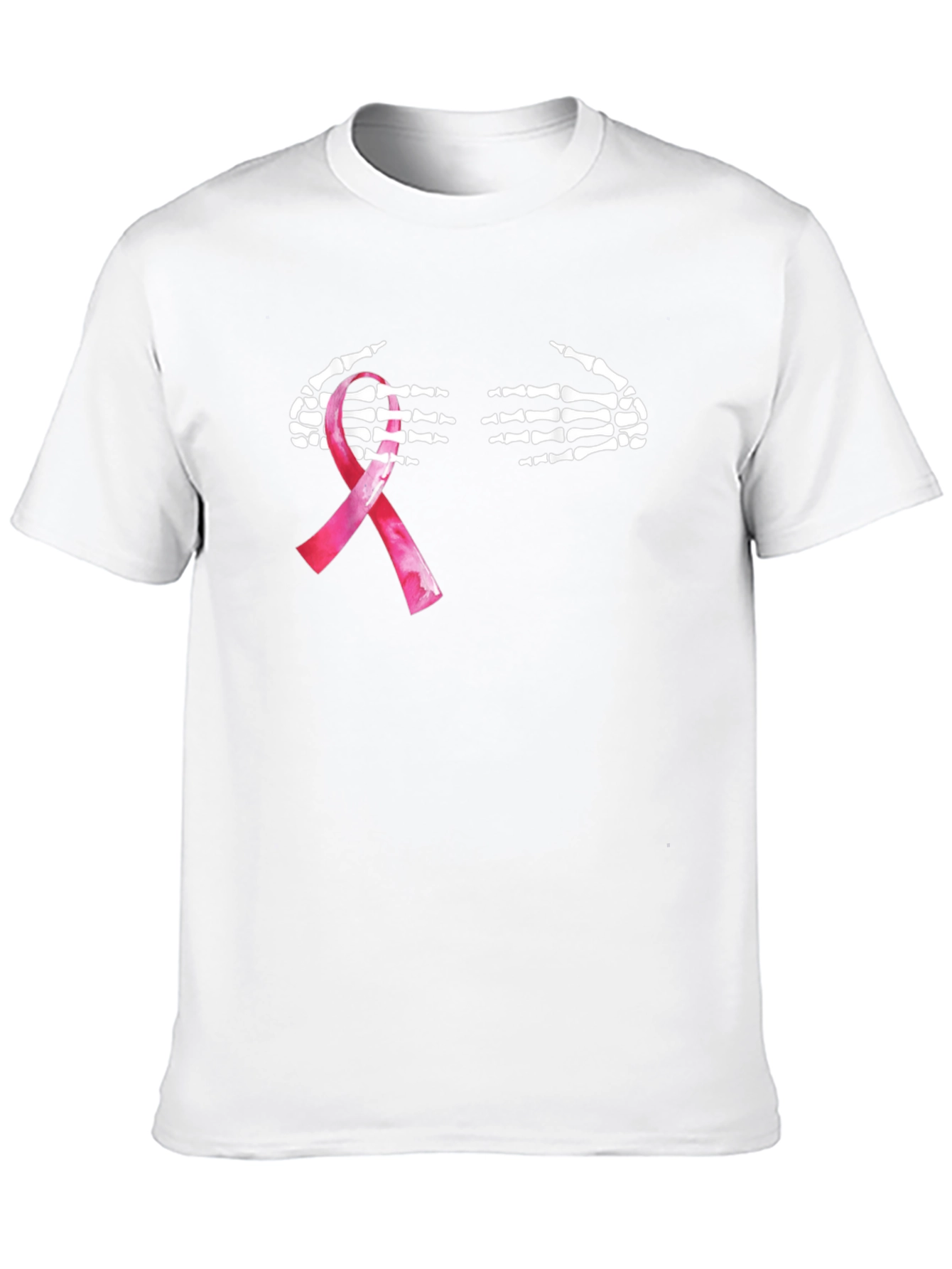 Black Breast Cancer Awareness T-Shirt view 10