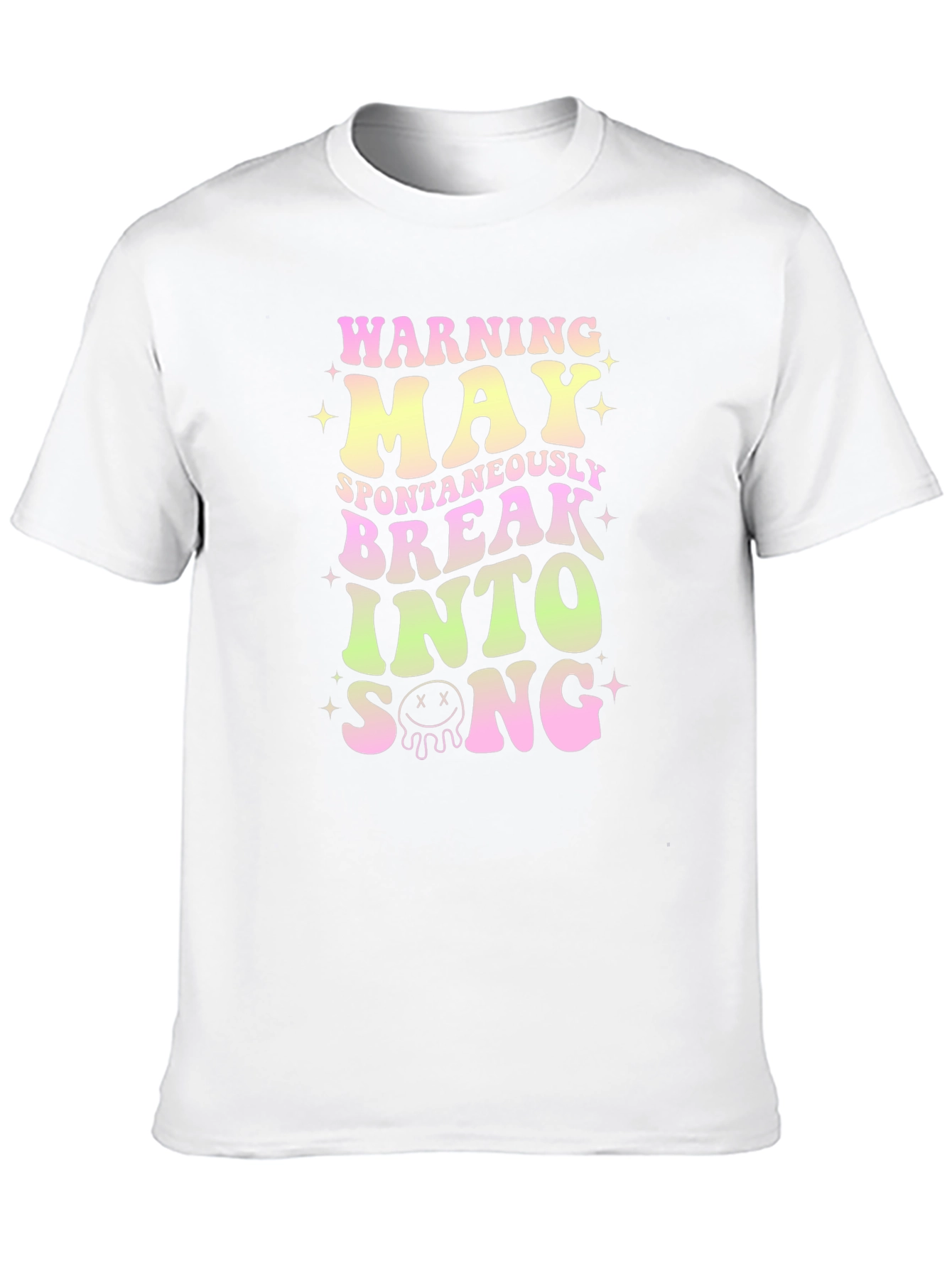 Black Warning May Spontaneously Break Into Song T-Shirt view 10