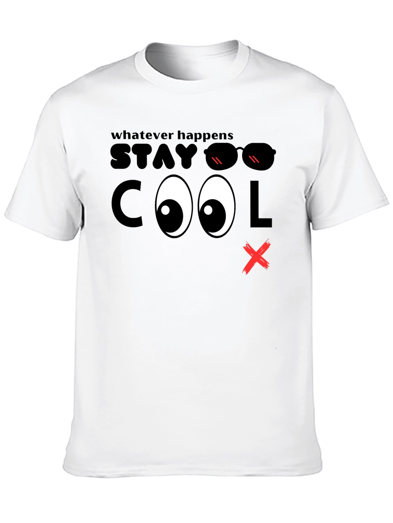 Black Stay Cool Graphic T-Shirt - Men's Black Tee view 10