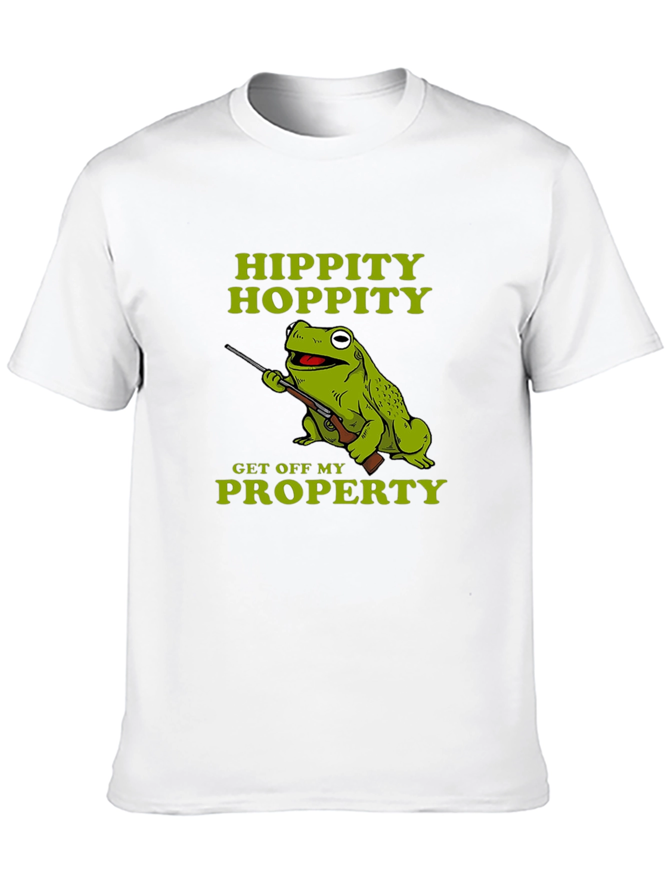 Black Hippity Hoppity Frog T-Shirt view 10