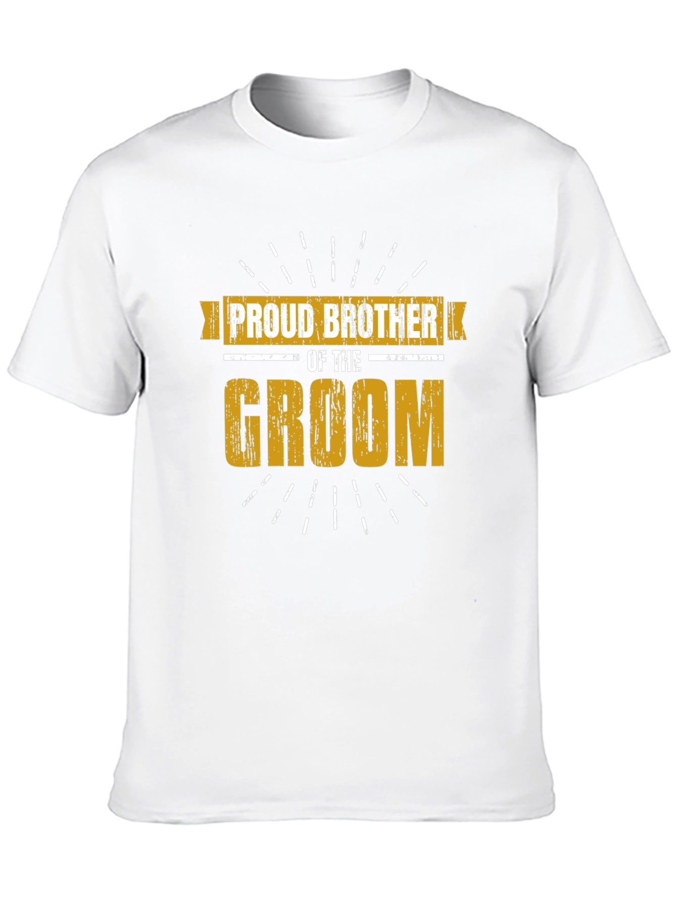 Proud Brother of the Groom T-Shirt - 10