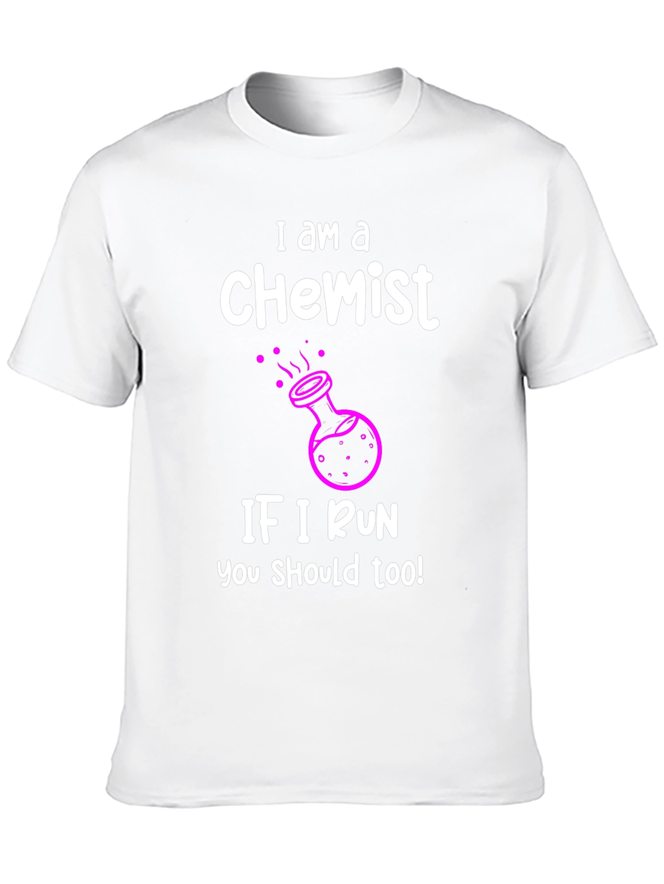 Black I am a Chemist Funny Science T-Shirt view 10
