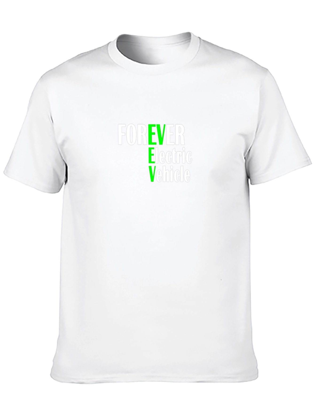 Black Forever Electric Vehicle T-Shirt - Eco-Friendly Fashion view 10