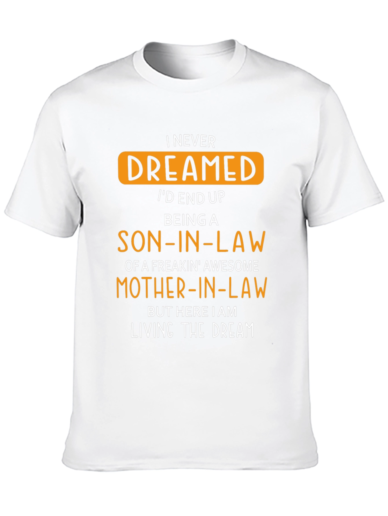 Black Funny Son-in-Law Freakin' Awesome Mother-in-Law T-Shirt view 10
