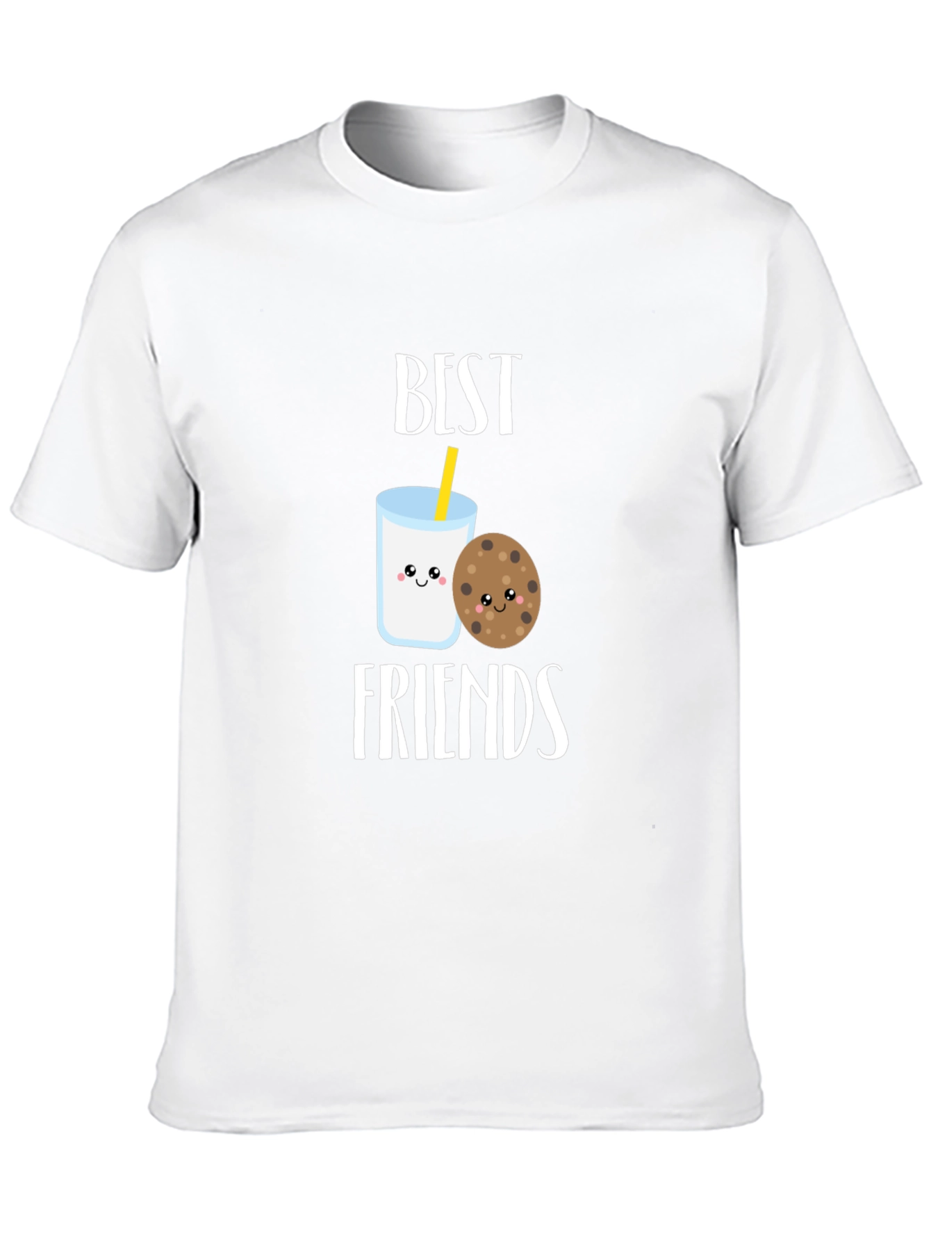 Black Best Friends Cookie & Milk Graphic Tee view 10