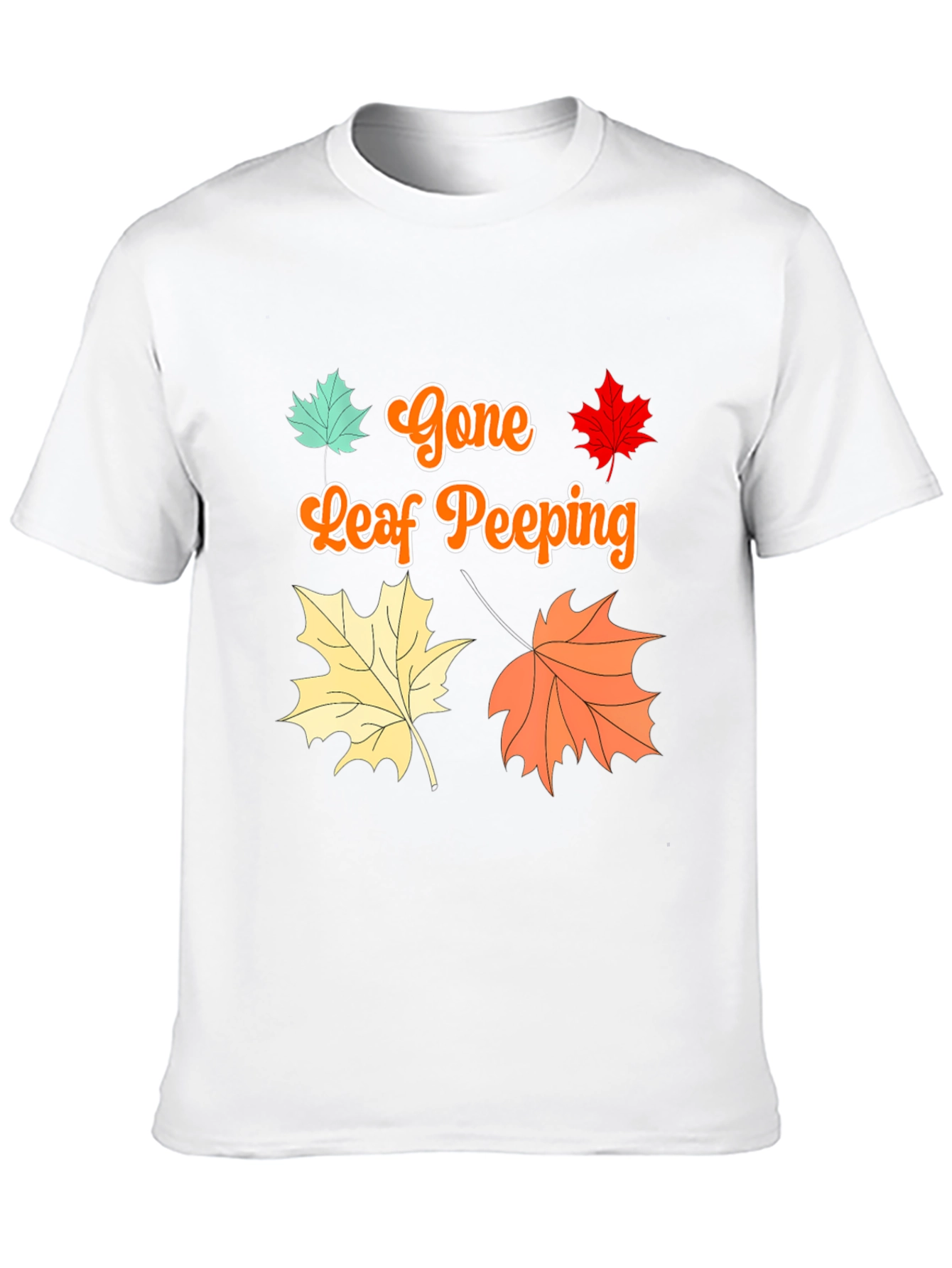 Gone Leaf Peeping T-Shirt Fall Autumn - 10