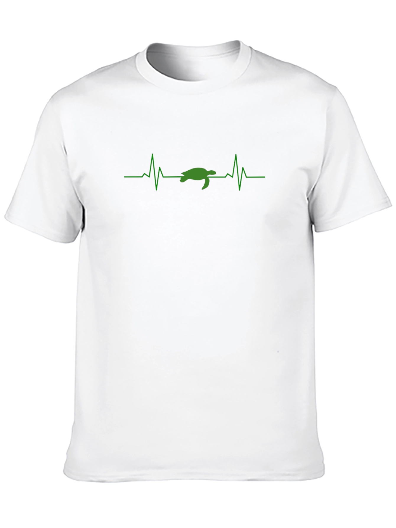 Black Turtle Heartbeat Graphic Tee view 10
