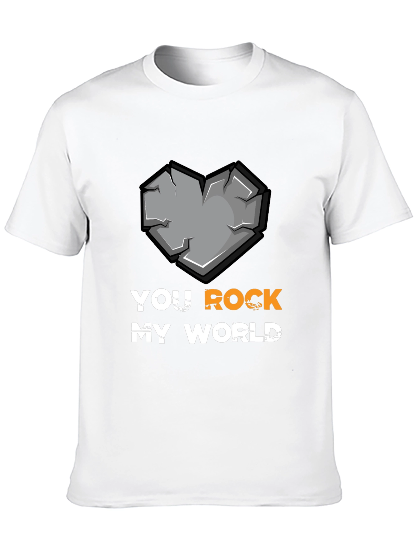 Black You Rock My World Graphic T-Shirt - Black view 10