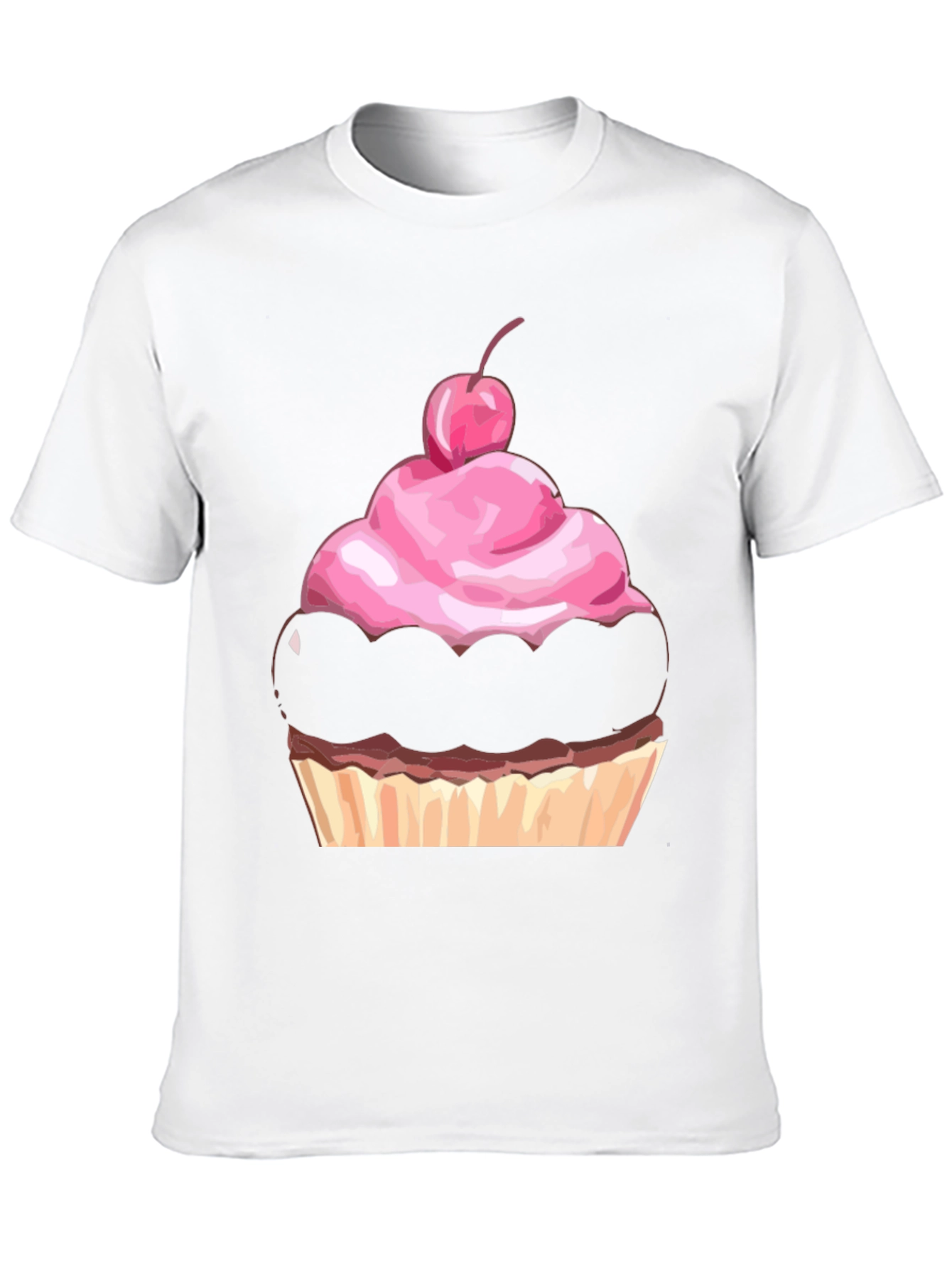 Black Cupcake T-Shirt, Funny Dessert Tee view 10
