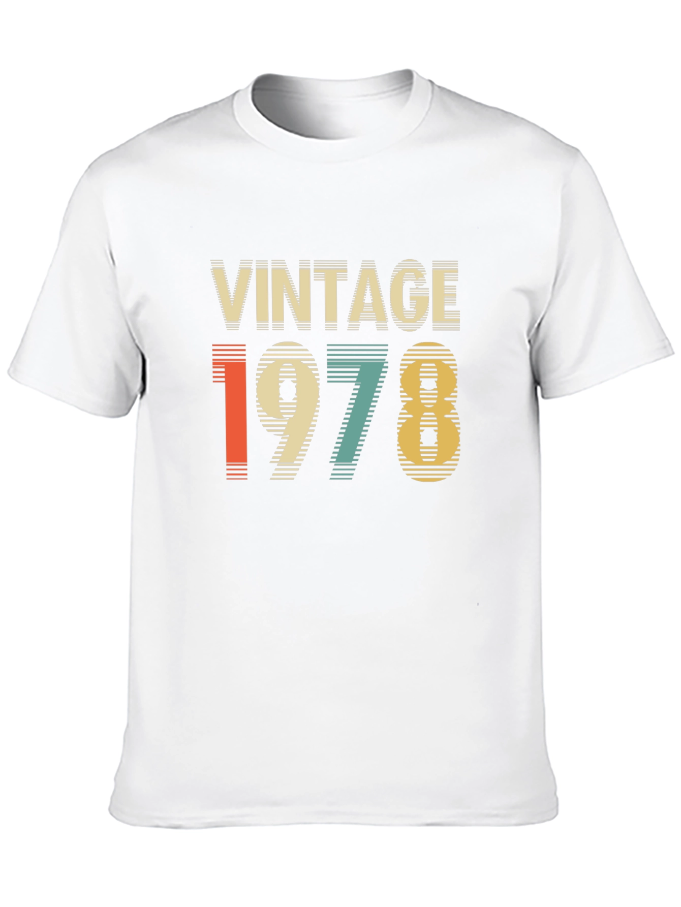 Black Vintage 1978 Graphic Tee - Retro Style view 10