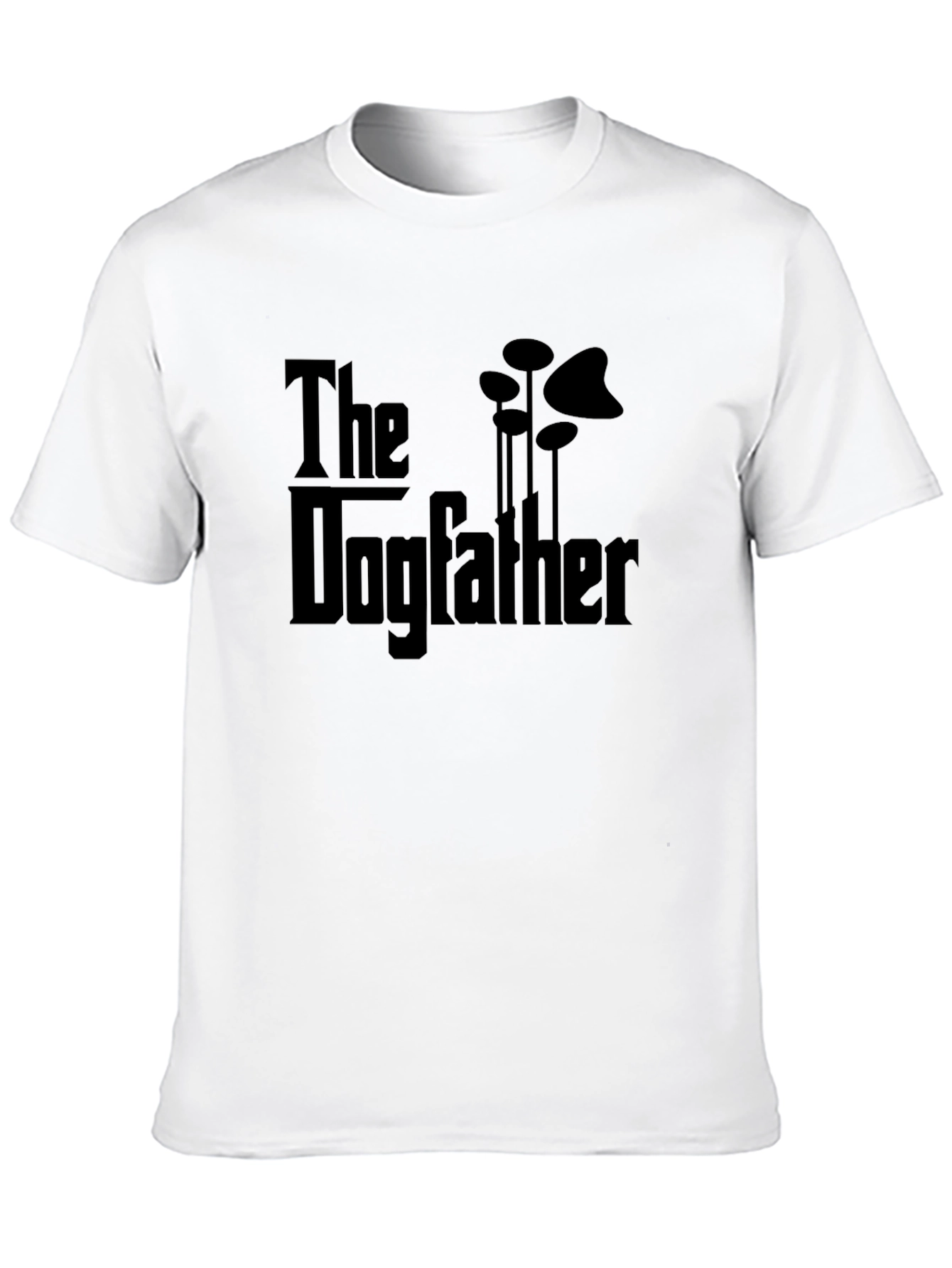 Black The Dogfather Black Graphic T-Shirt view 10