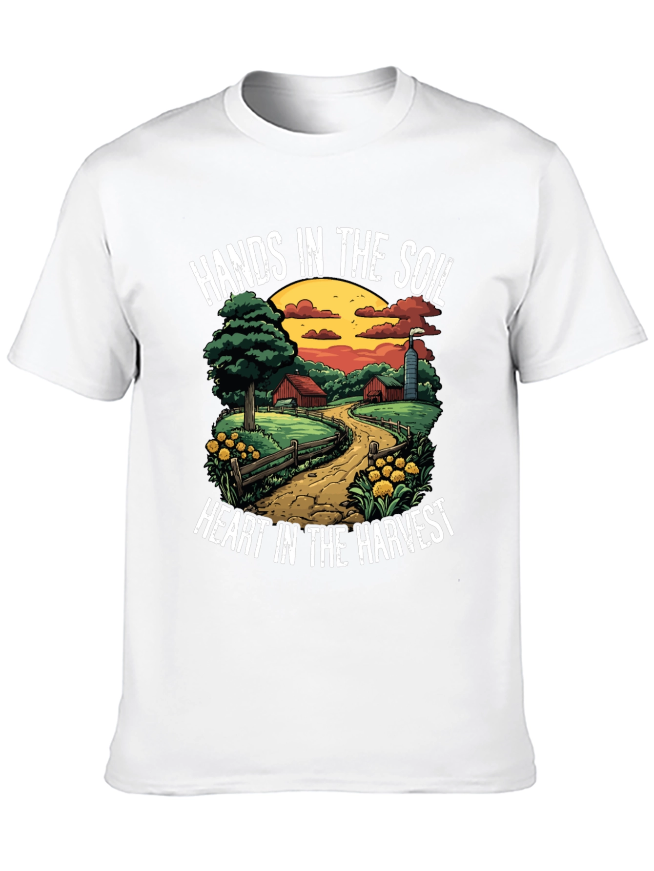 Hands in the Soil Farm Graphic Tee - 10