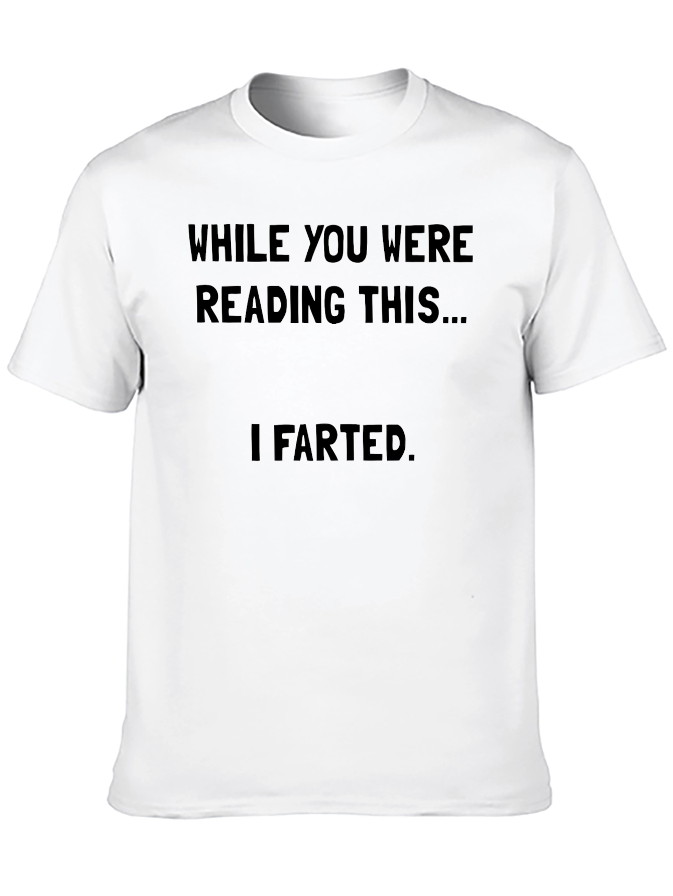 Black Funny "I Farted" Graphic T-Shirt view 10