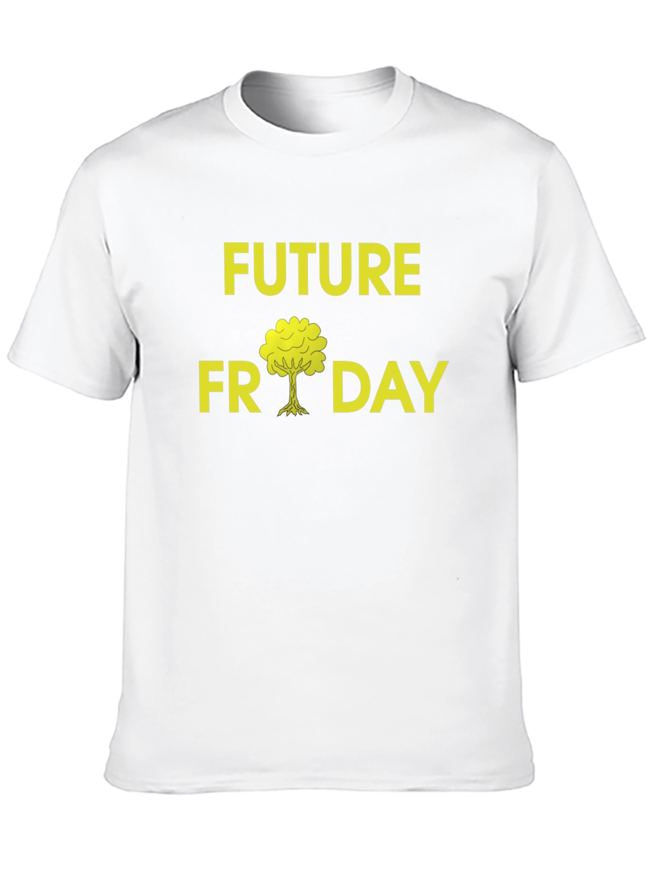 Black Future Friday Tree Graphic T-Shirt - Soft Cotton Tee view 10