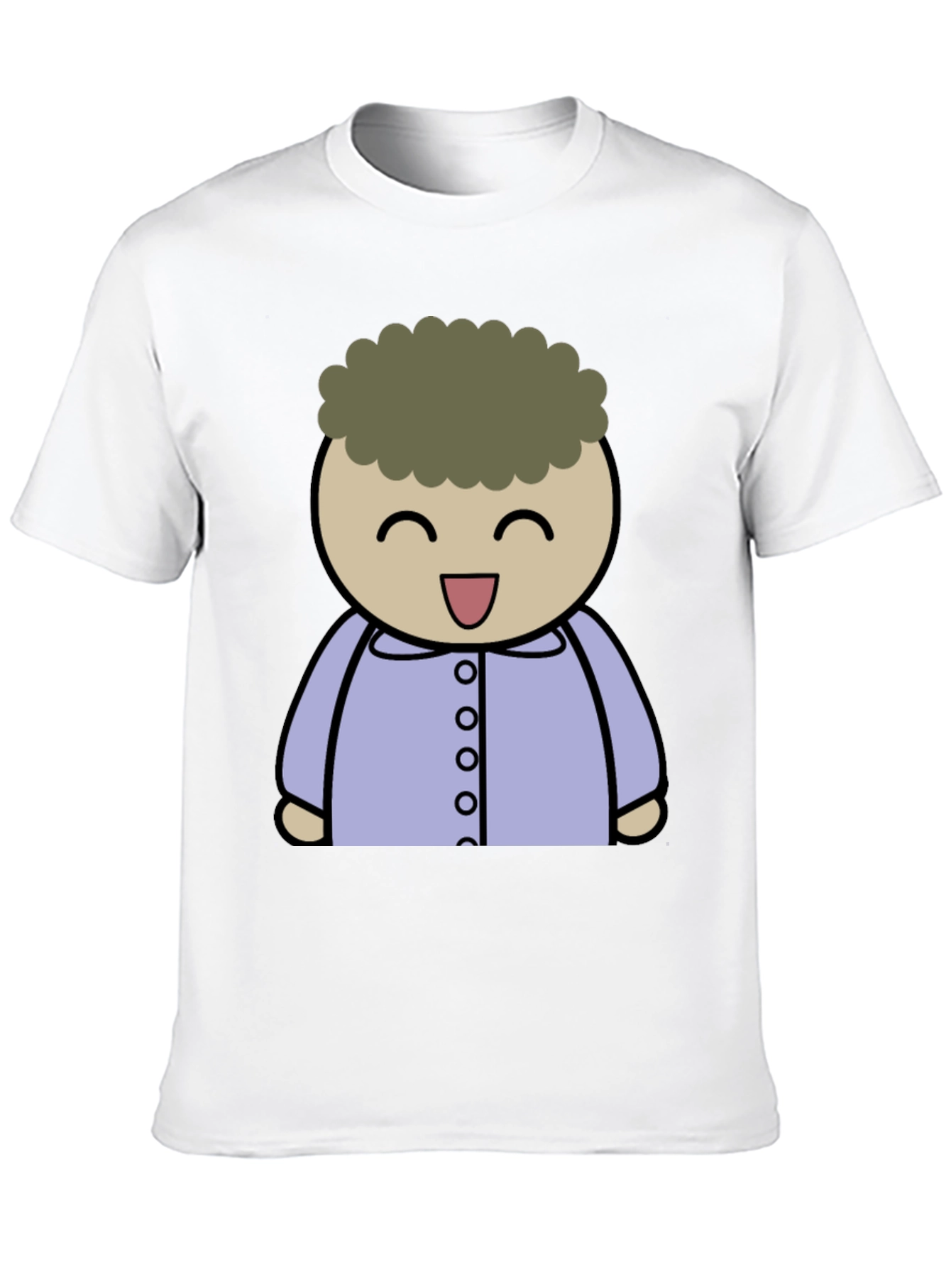 Black Cartoon Character Graphic T-Shirt view 10