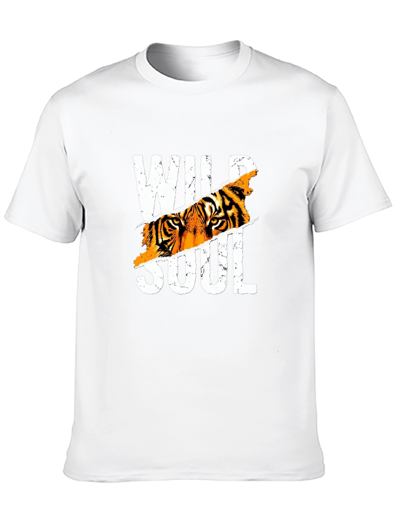 Black Wild Soul Tiger Graphic Tee - Black view 10